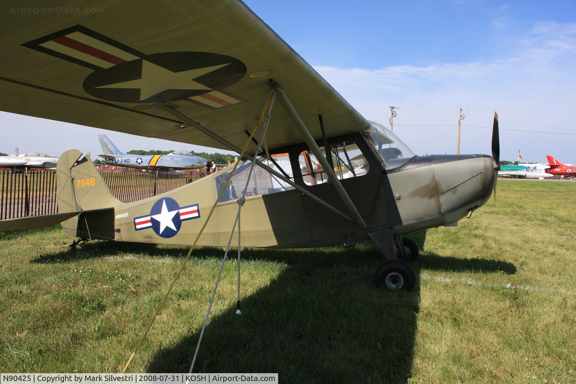 N90425, 1956 Aeronca 7BCM C/N 7BCM-373, Oshkosh 2008