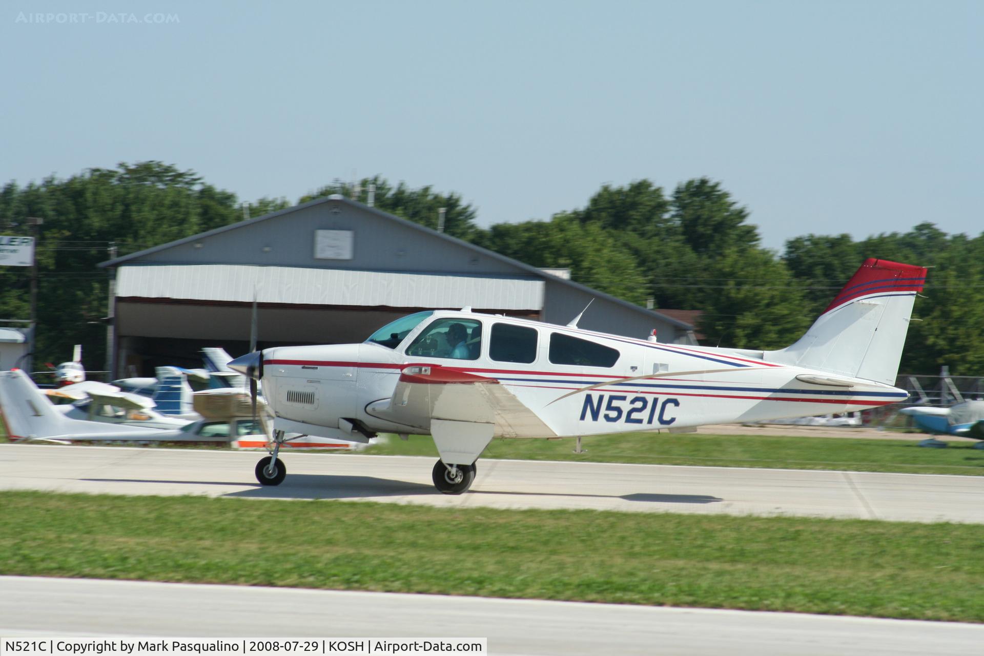 N521C, 1987 Beech F33A Bonanza C/N CE-1119, Beech F33A