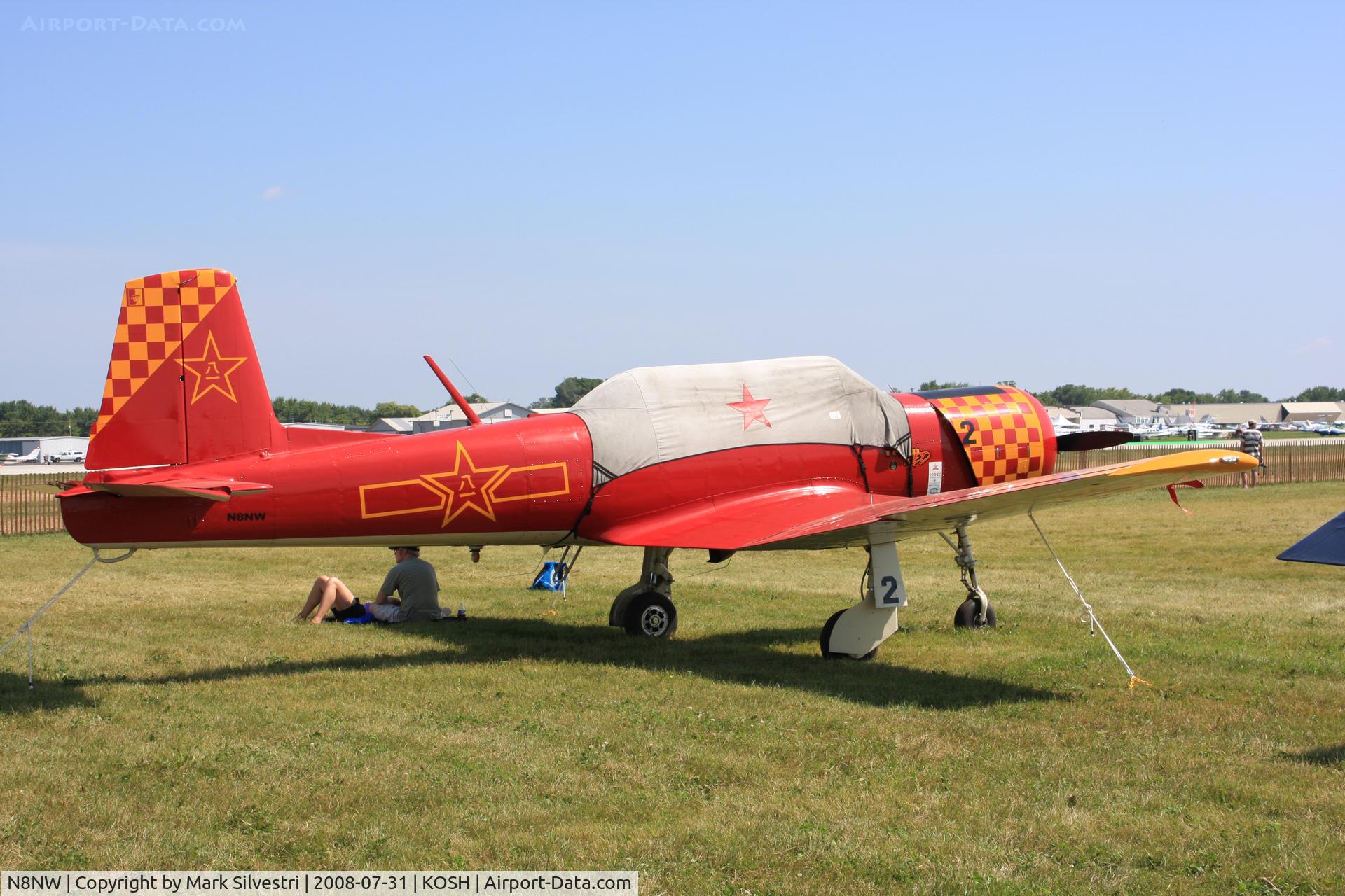 N8NW, 1992 Nanchang CJ-6 C/N 4332016, Oshkosh 2008