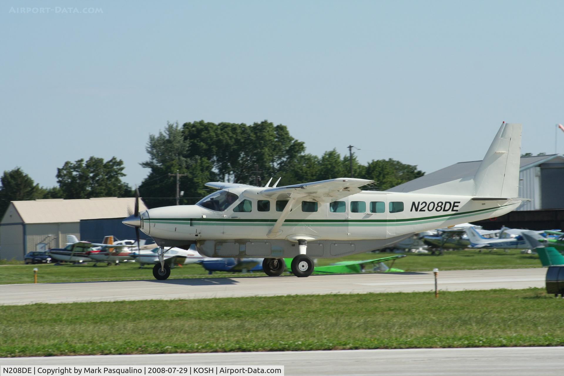 N208DE, 1996 Cessna 208B C/N 208B0502, Cessna 208B