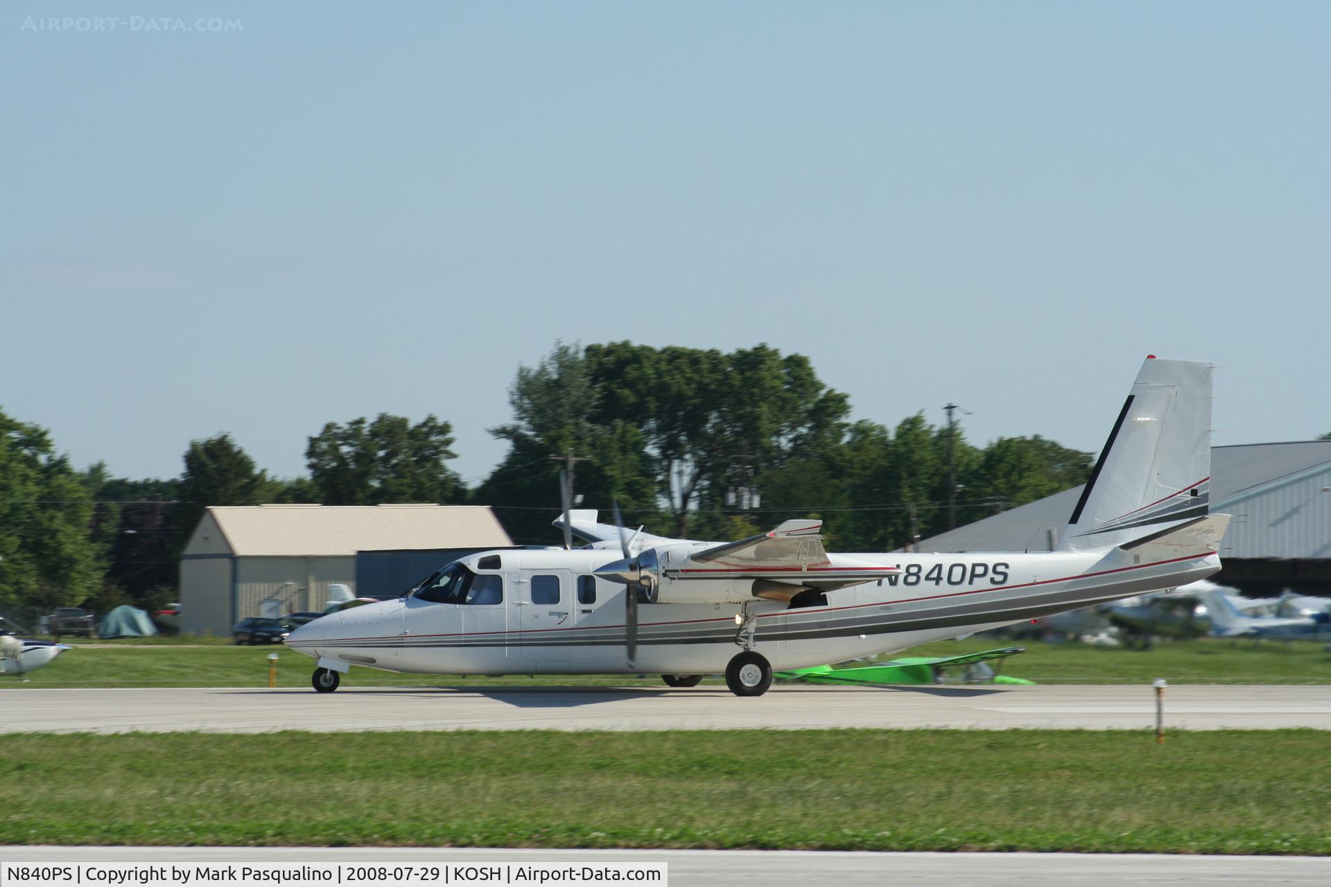 N840PS, 1981 Gulfstream 690C C/N 11672, Commander 690C