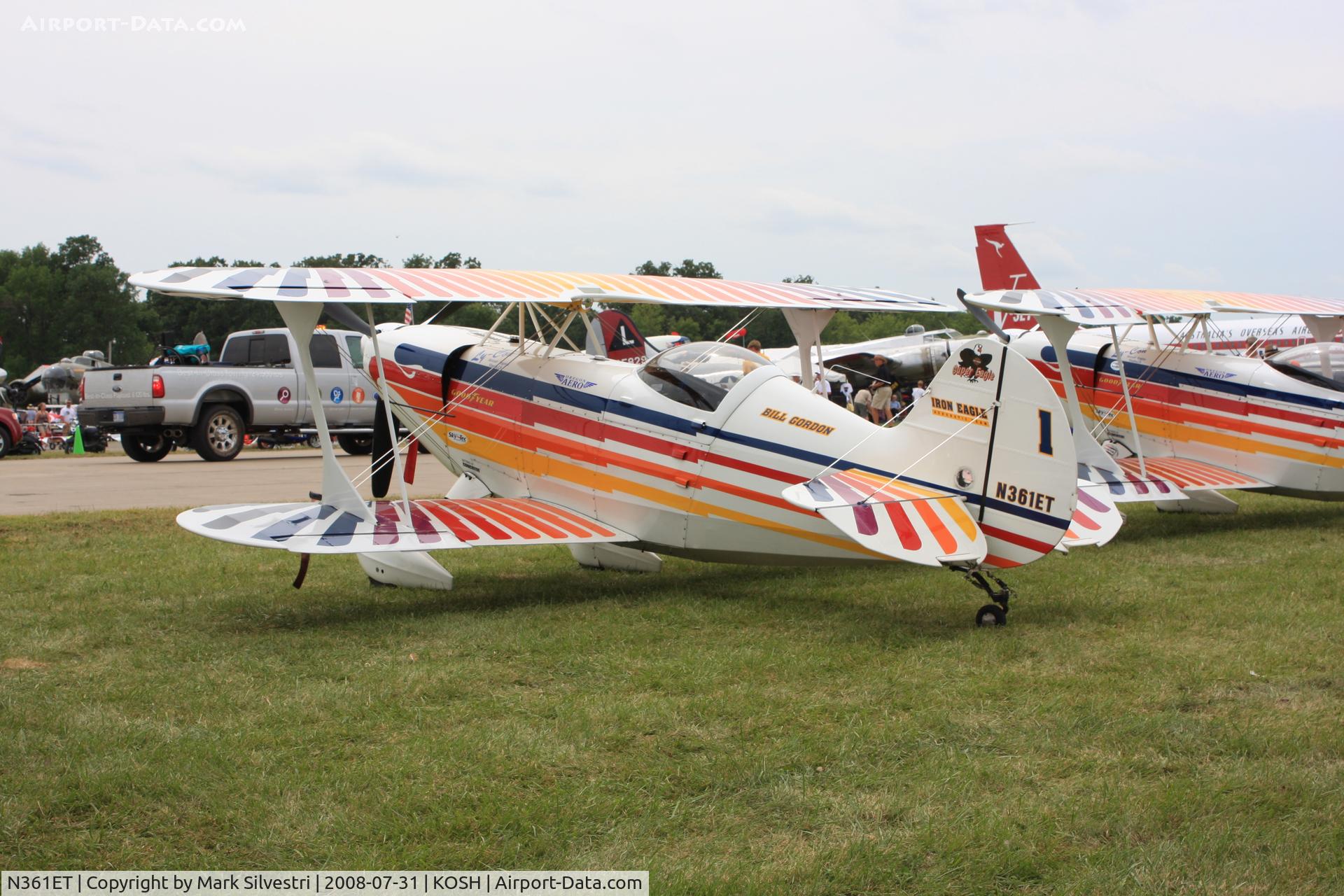 N361ET, 1995 Christen Eagle II C/N 437, Oshkosh 2008