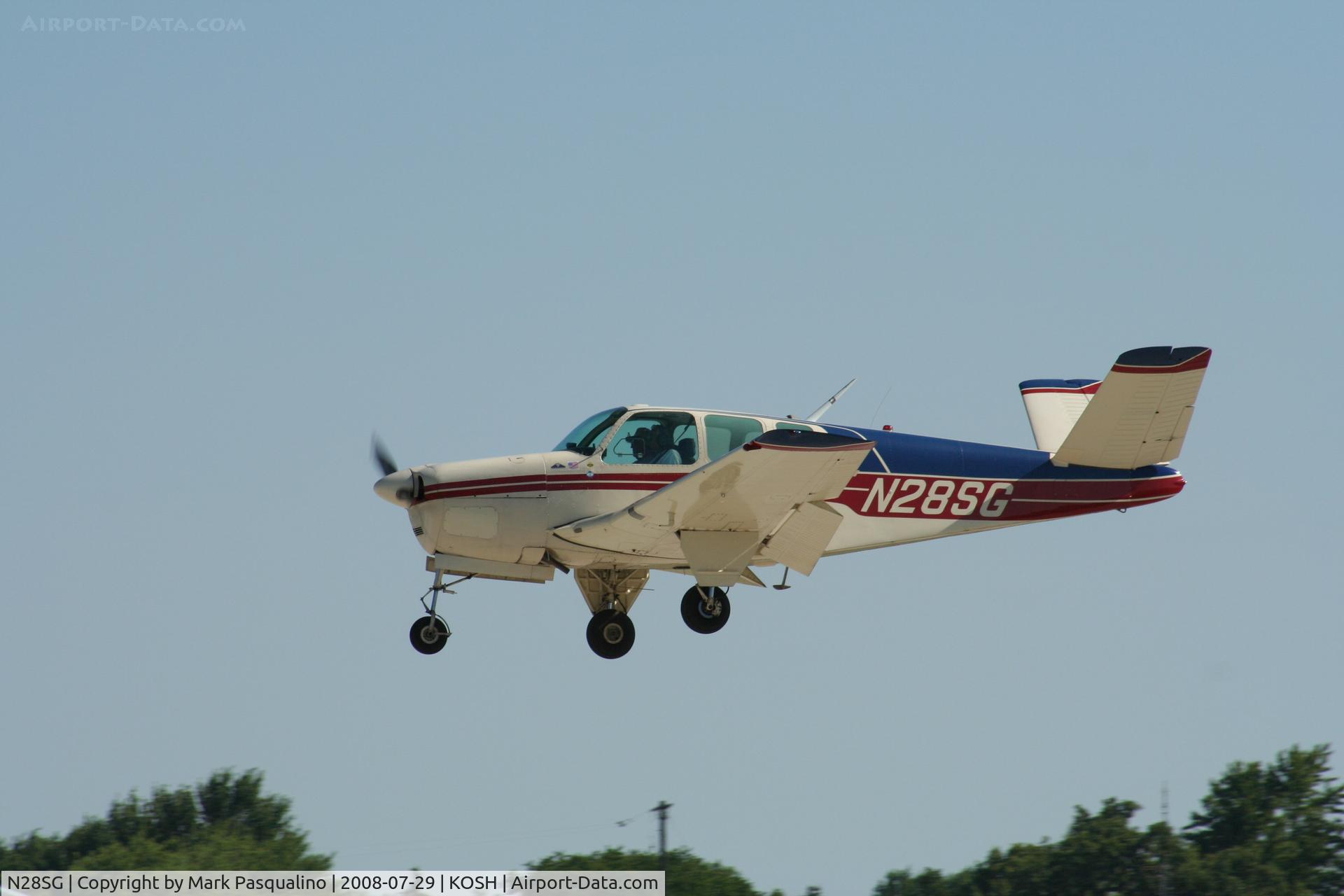 N28SG, 1956 Beech G35 Bonanza C/N D-4540, Beech G35