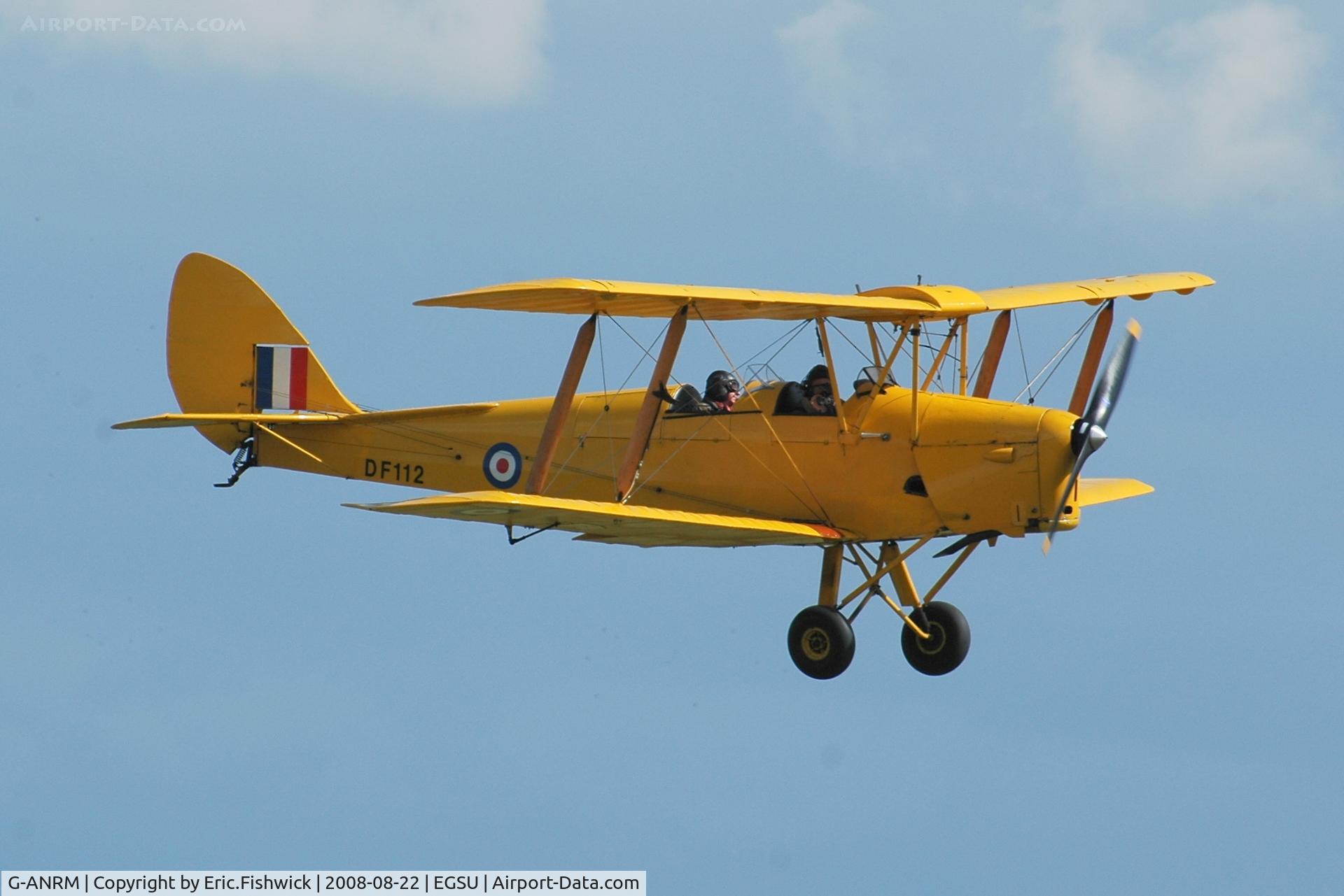 G-ANRM, 1942 De Havilland DH-82A Tiger Moth II C/N 85861, CR. DF112 ('Classic Wings') at The Imperial War Museum American Airday 22 Aug 08
