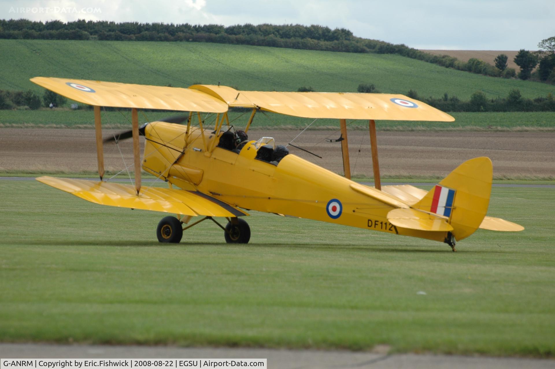 G-ANRM, 1942 De Havilland DH-82A Tiger Moth II C/N 85861, 1. DF112 ('Classic Wings') at The Imperial War Museum American Airday 22 Aug 08