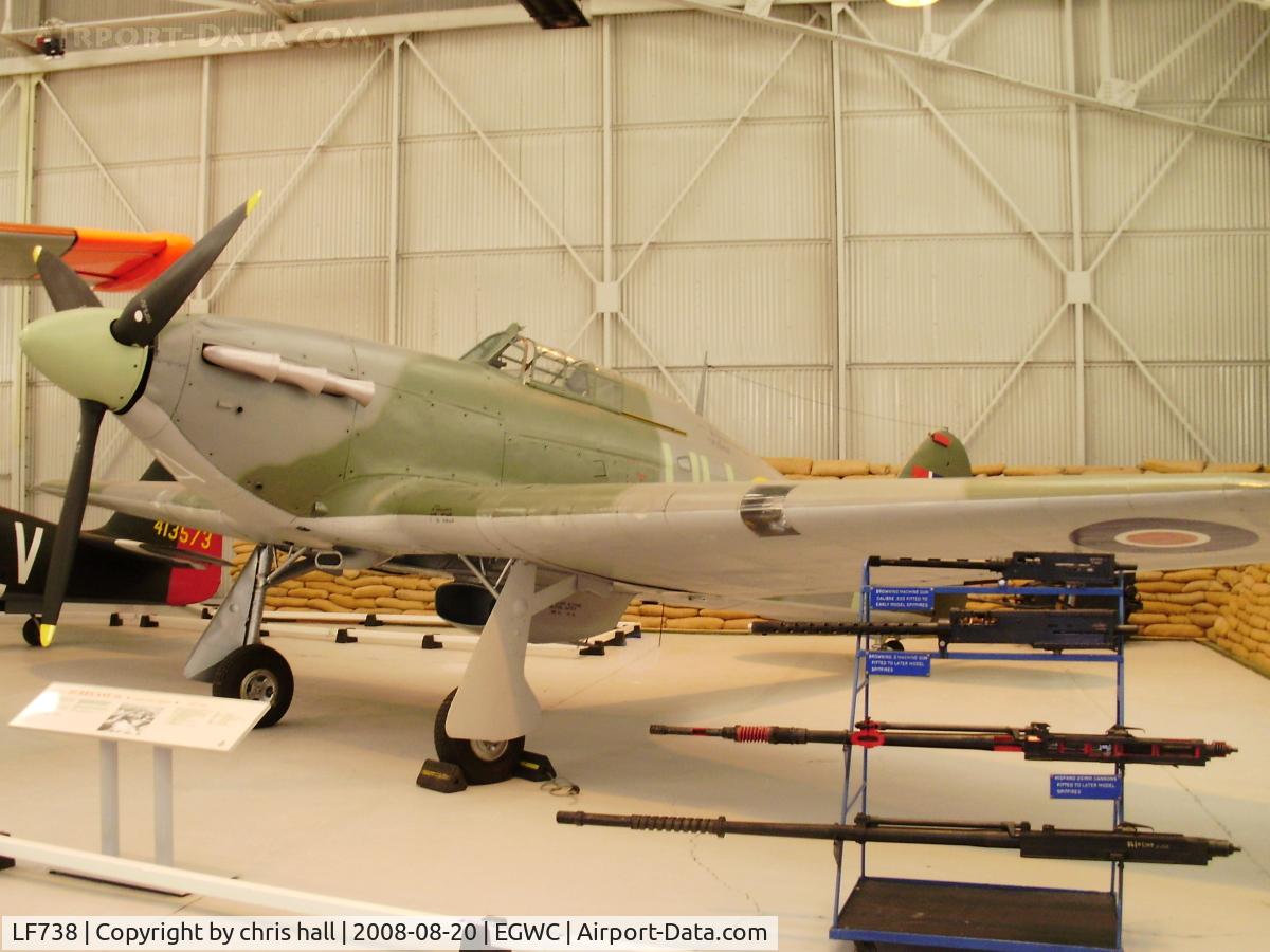 LF738, 1944 Hawker Hurricane IIC C/N Not found LF738, Hawker Hurricane IIC, Royal Air Force Museum
