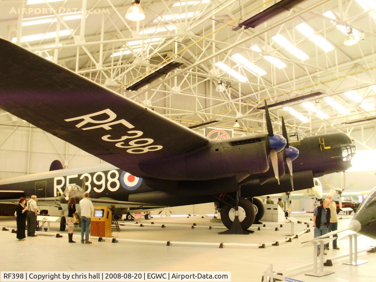 RF398, 1945 Avro 694 Lincoln B.2 C/N Not found RF398, Avro 694 Lincoln, RAF Museum