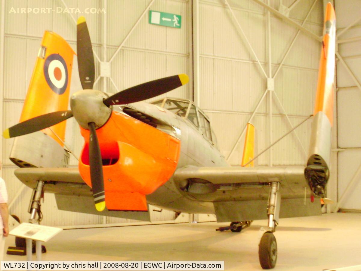 WL732, 1954 Boulton Paul Sea Balliol T.21 C/N Not found, Royal Air Force Museum