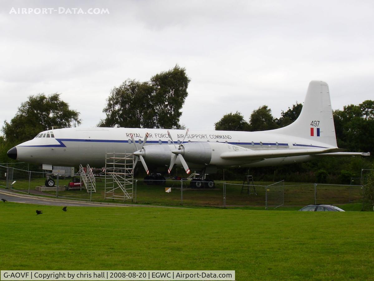G-AOVF, 1958 Bristol 175 Britannia 312F C/N 13237, Royal Air Force Museum