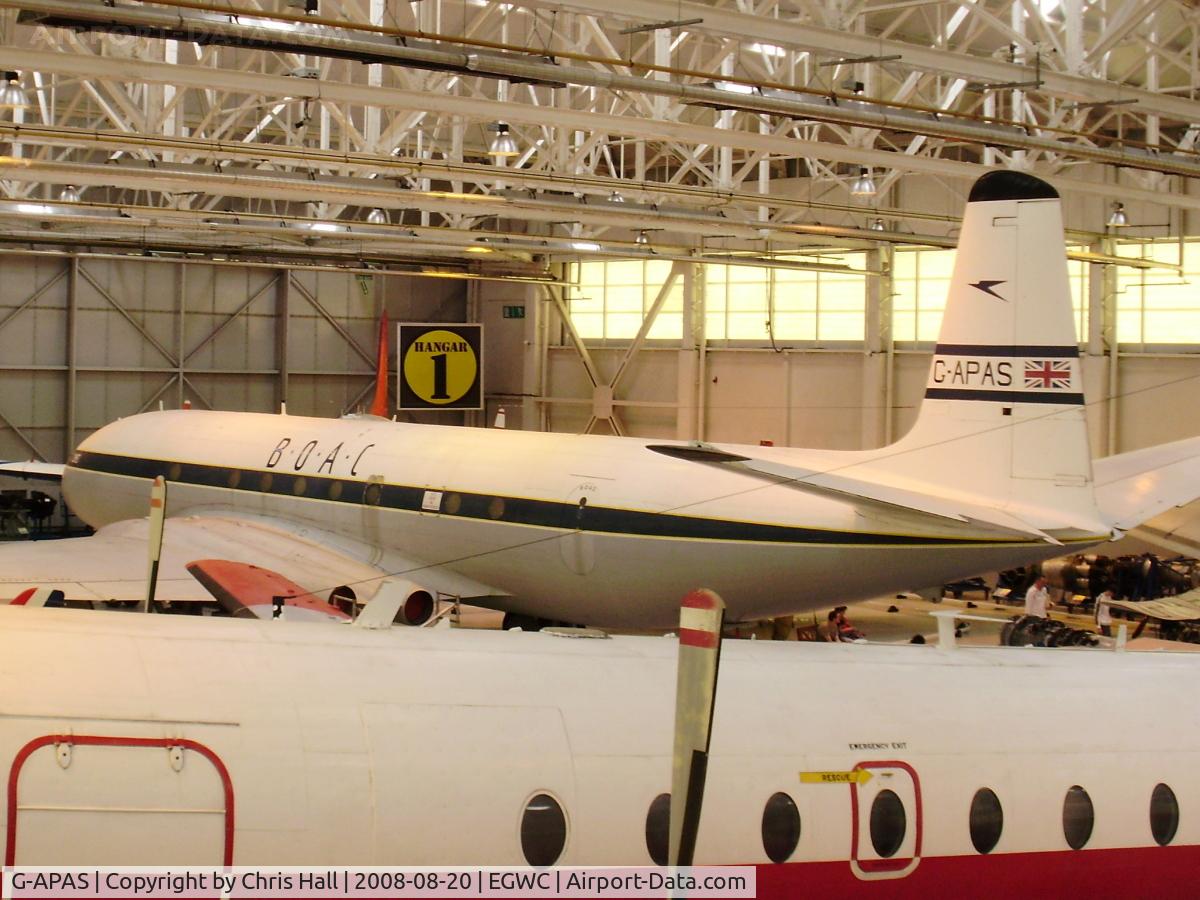 G-APAS, 1953 De Havilland DH.106 Comet 1XB C/N 6022, Royal Air Force Museum