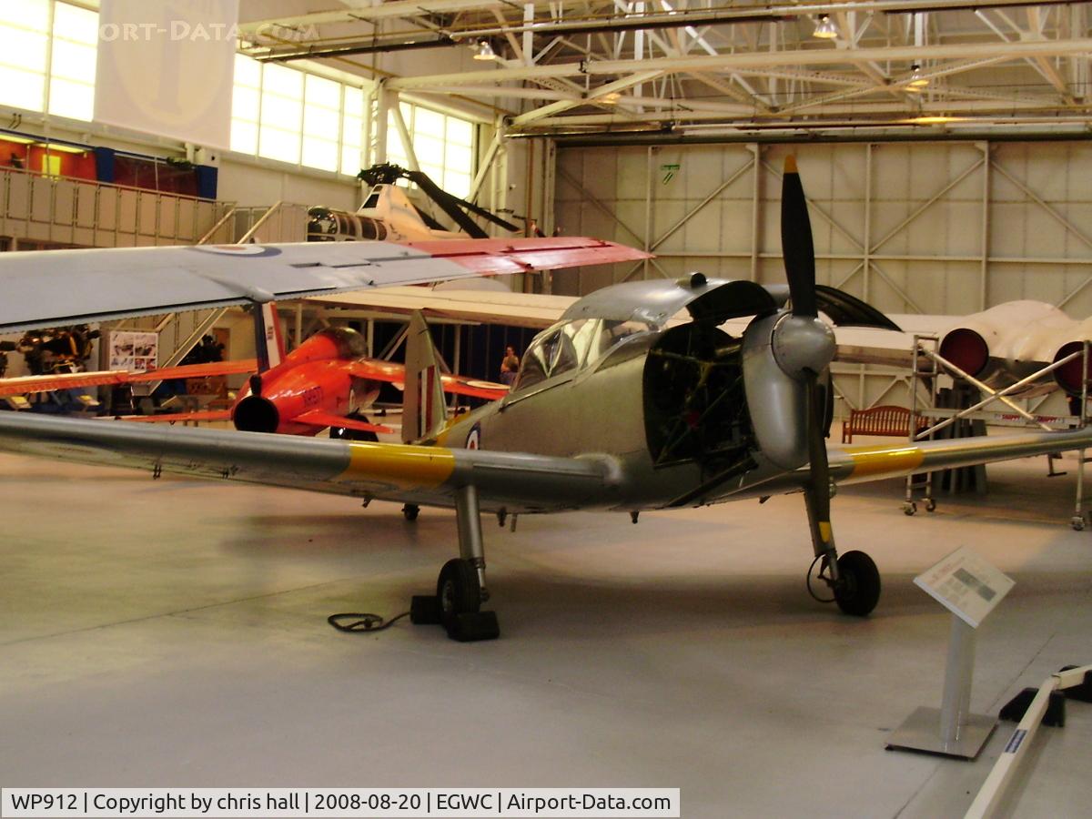 WP912, De Havilland DHC-1 Chipmunk T.10 C/N C1/0786, Royal Air Force Museum