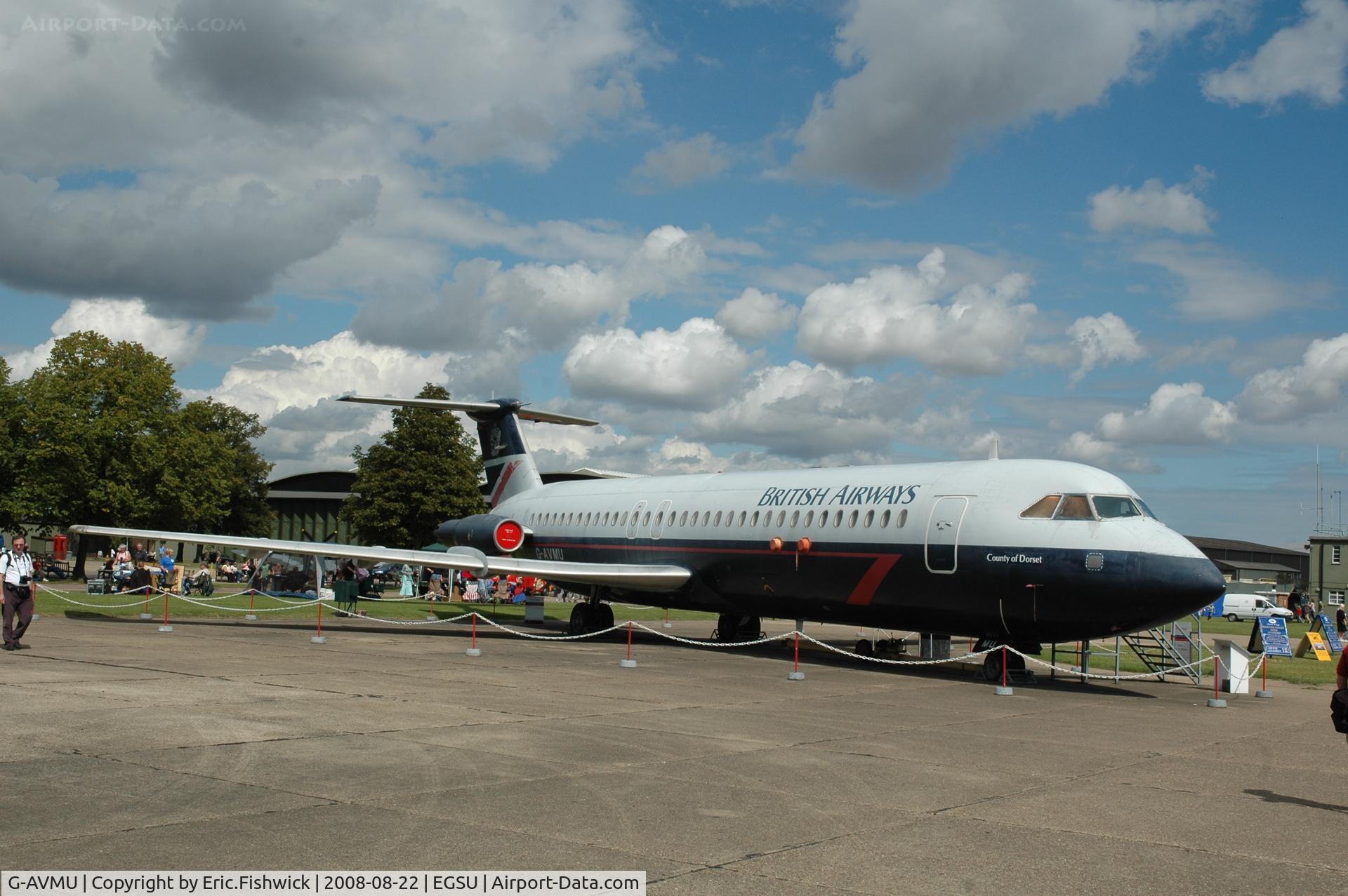 G-AVMU, 1968 BAC 111-510ED One-Eleven C/N BAC.148, 1. G-AVMU at The Imperial War Museum American Airday 22 Aug 08
