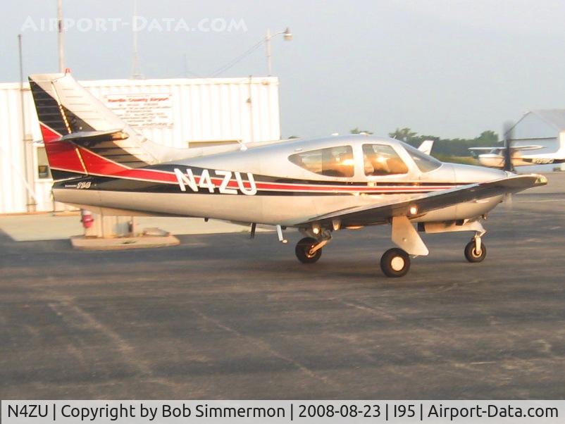 N4ZU, 1978 Rockwell International 114 Commander C/N 14290, On the ramp at Kenton, OH