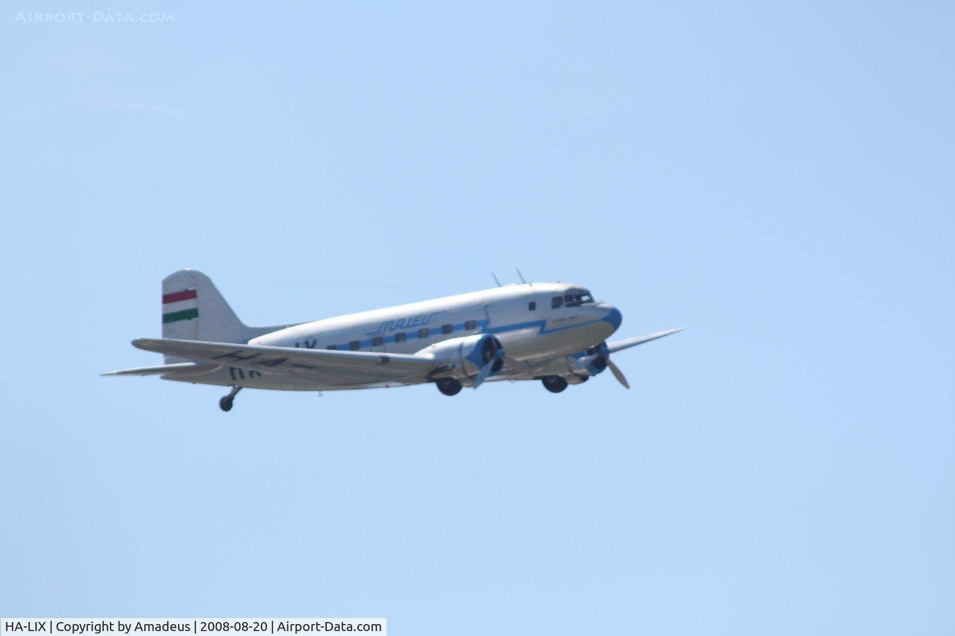 HA-LIX, 1949 Lisunov Li-2T Cab C/N 18433209, @ Red Bull Air Race Budapest 2008