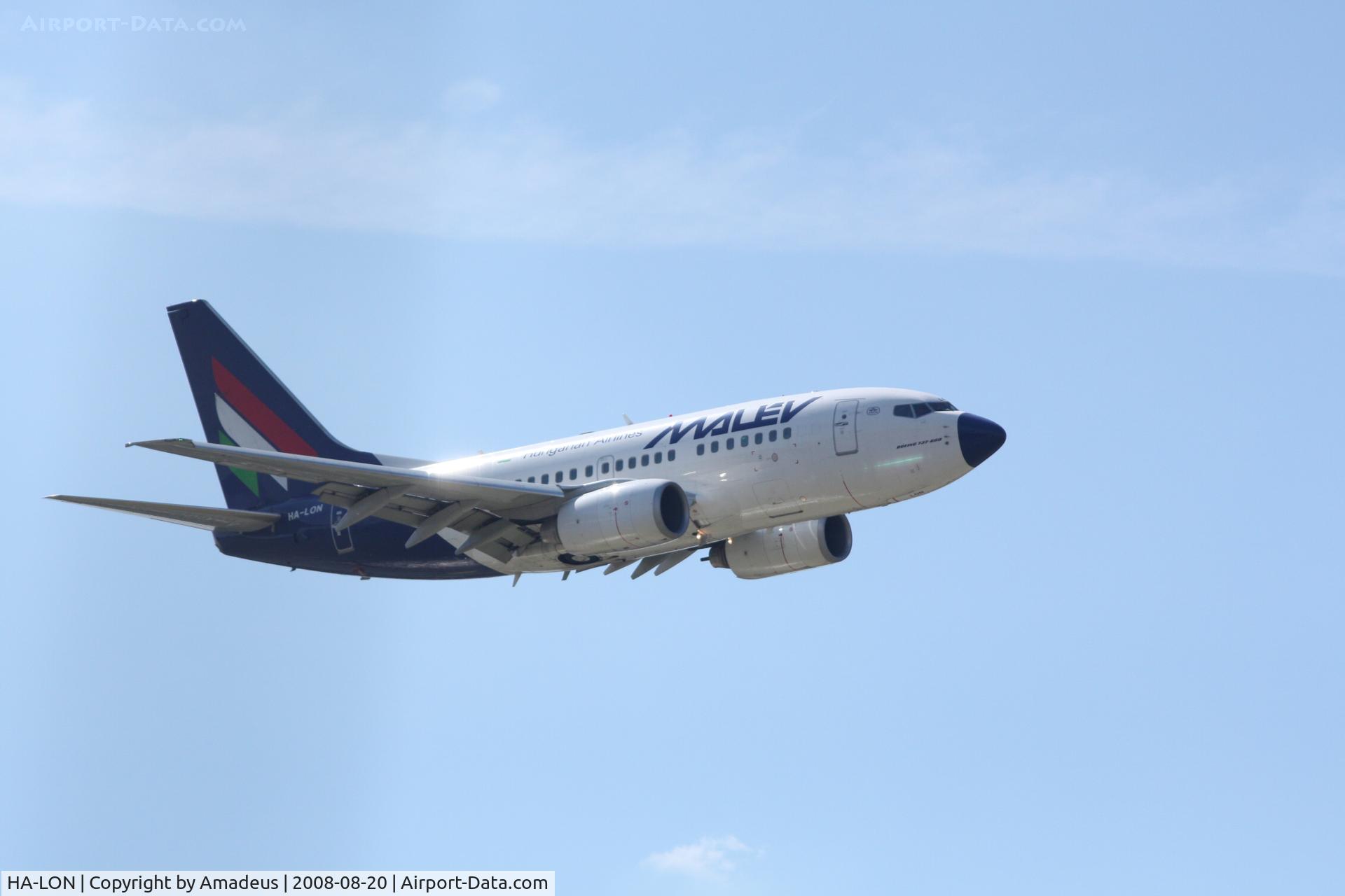 HA-LON, 2004 Boeing 737-6Q8 C/N 29353, @ Red Bull Air Race Budapest 2008