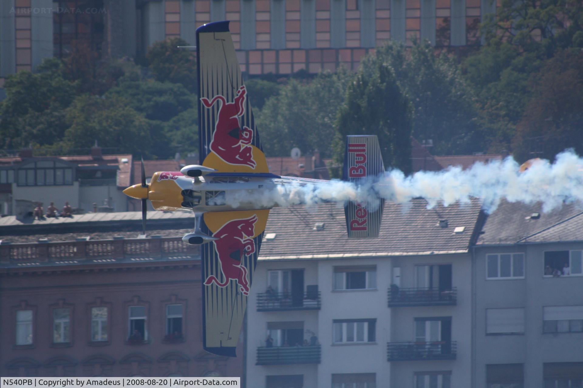 N540PB, 2006 Zivko Edge 540 C/N 0038A, @ Red Bull Air Race Budapest 2008