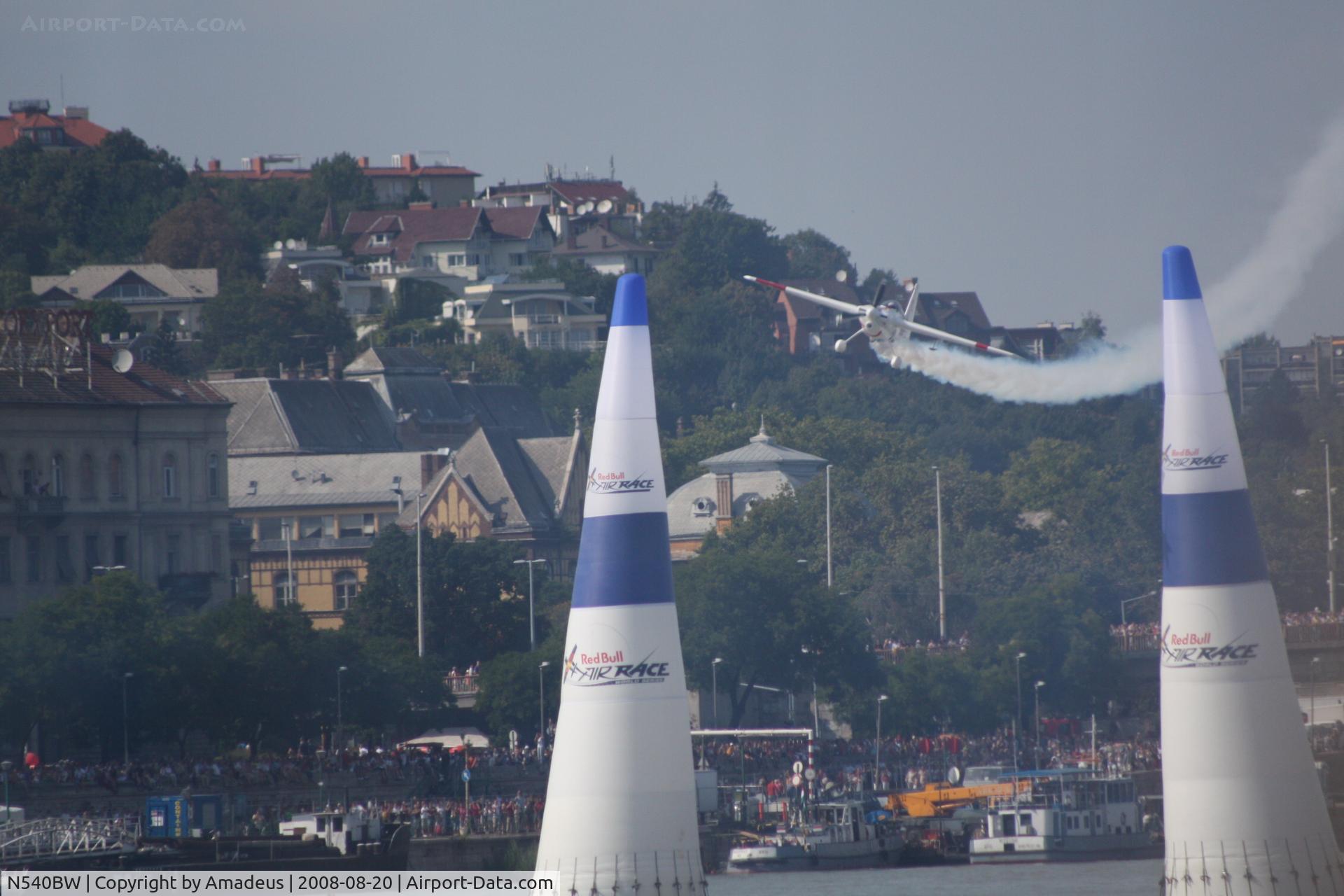 N540BW, 1998 Zivko Edge 540 C/N 0021, @ Red Bull Air Race Budapest 2008
