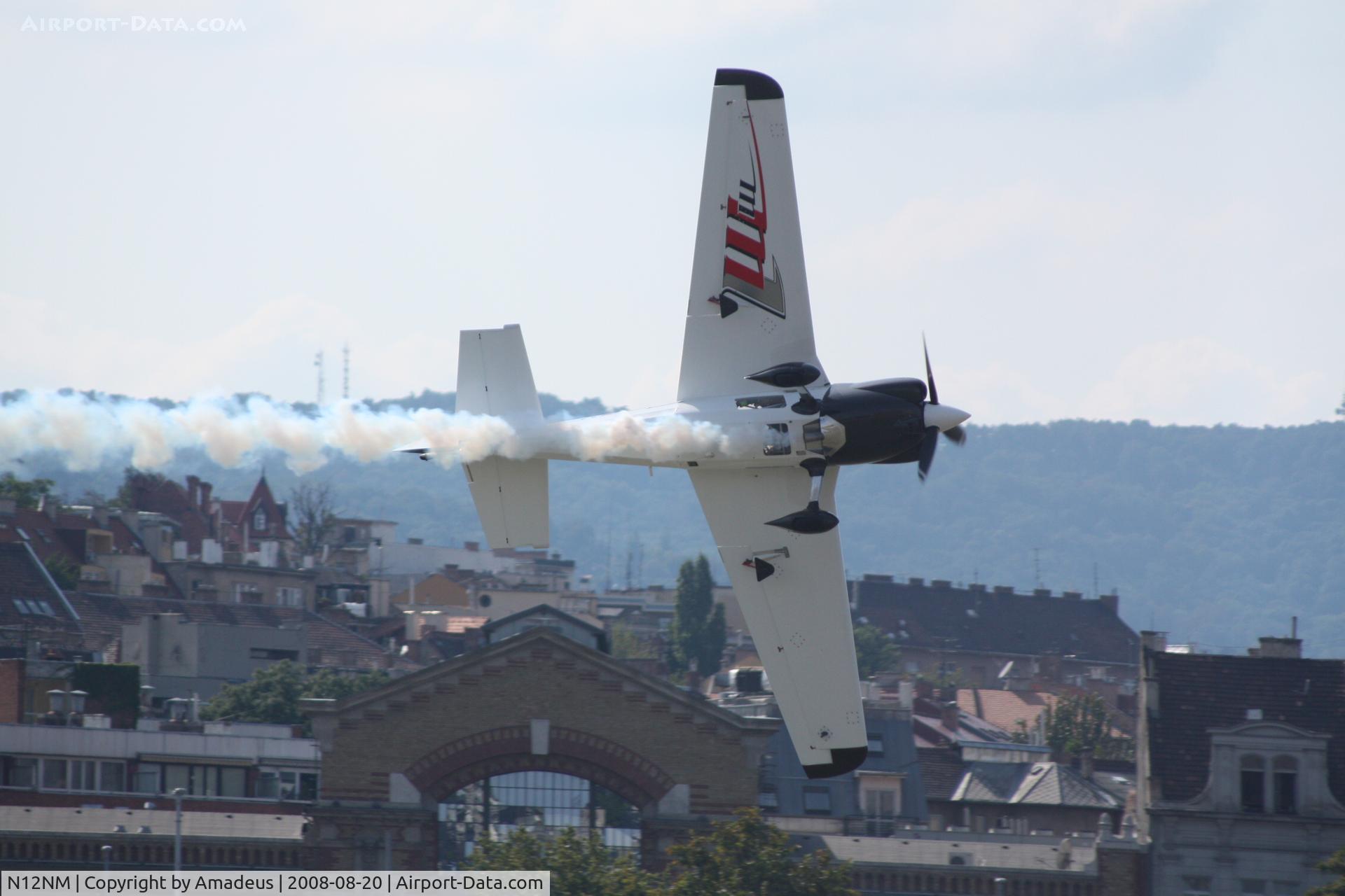 N12NM, 2006 Zivko Edge 540K C/N 0036AK, @ Red Bull Air Race Budapest 2008