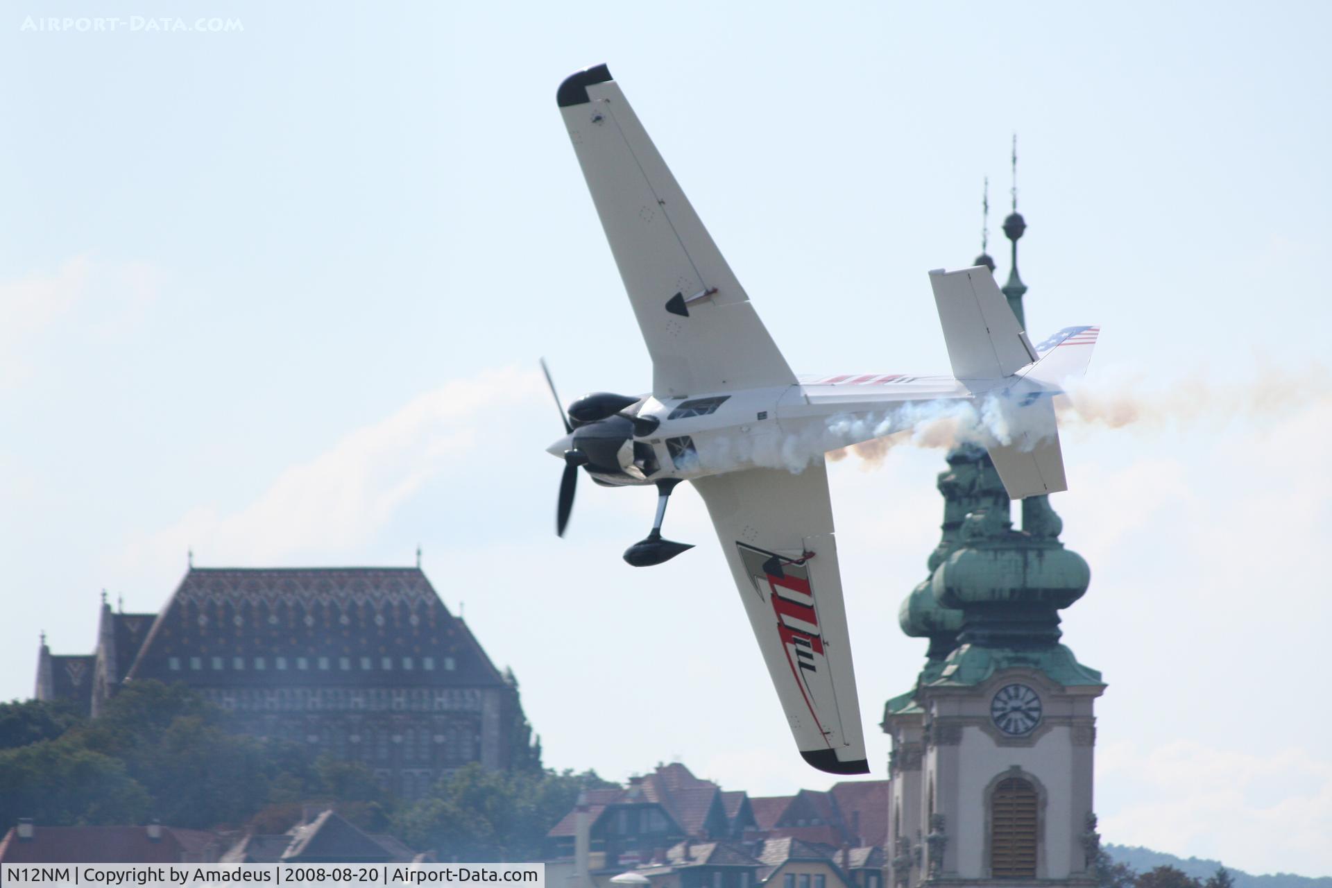 N12NM, 2006 Zivko Edge 540K C/N 0036AK, @ Red Bull Air Race Budapest 2008