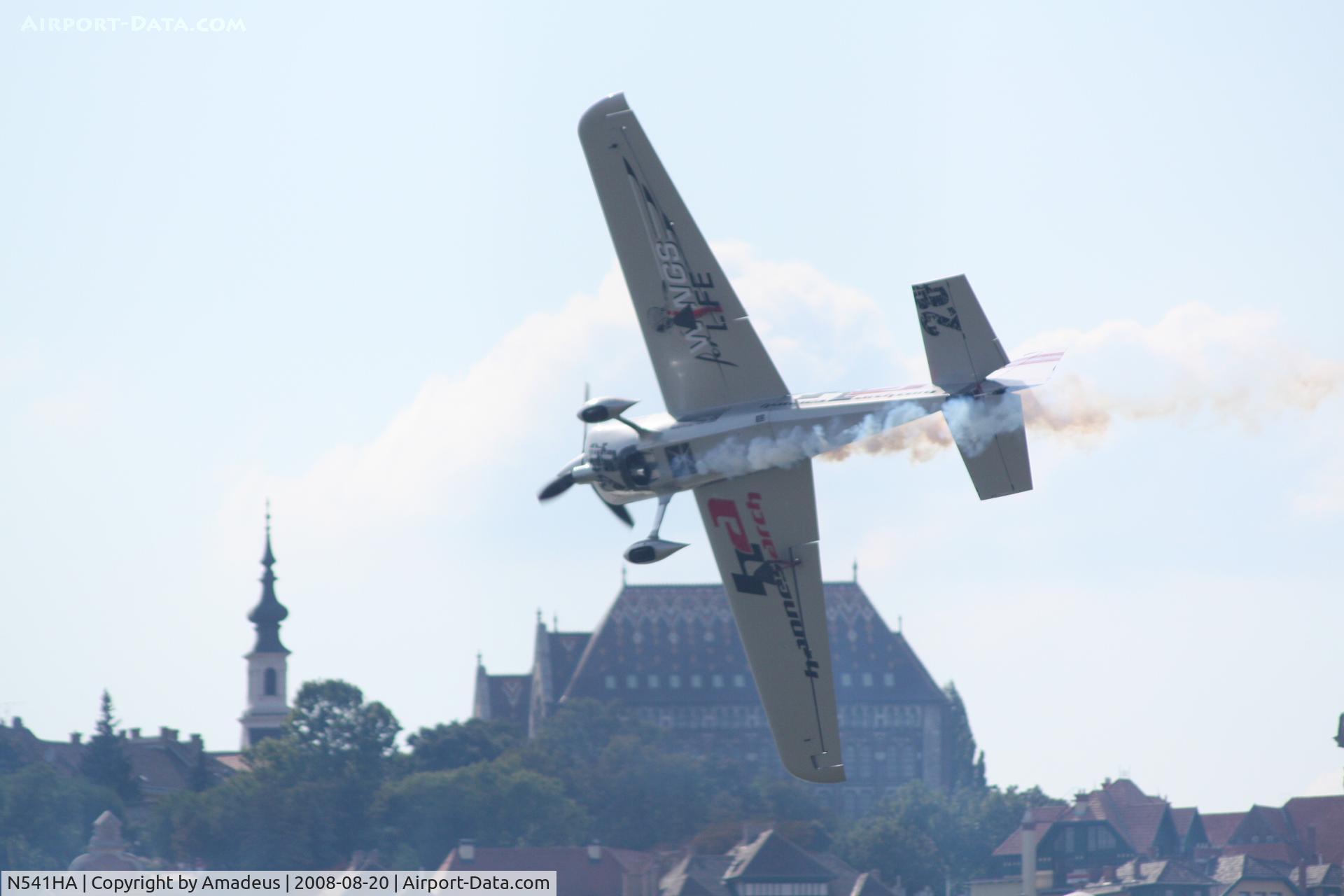 N541HA, 2008 Zivko Edge 540 C/N 0041A, @ Red Bull Air Race Budapest 2008