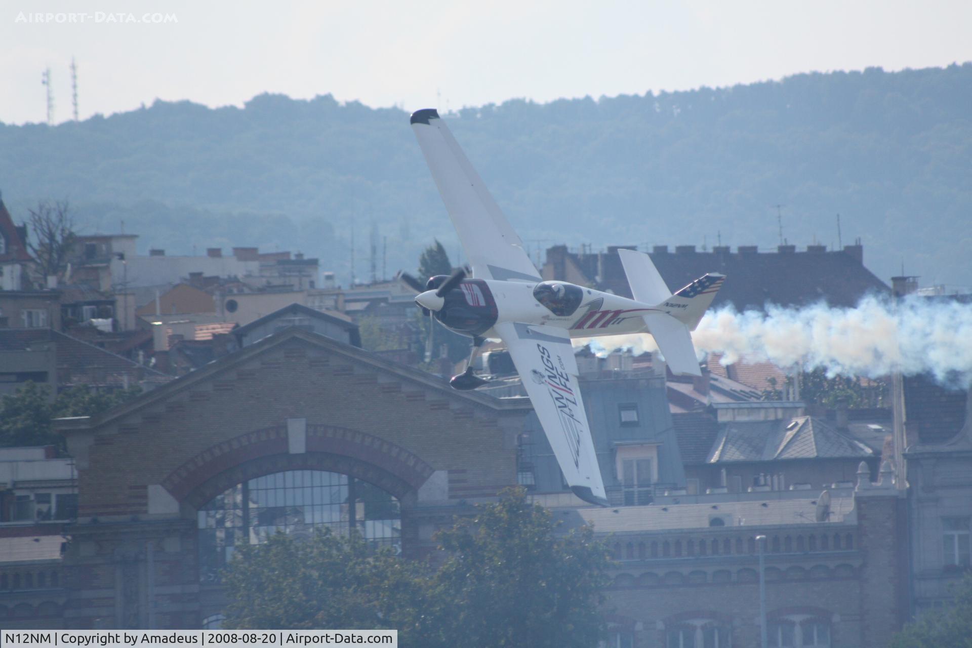 N12NM, 2006 Zivko Edge 540K C/N 0036AK, @ Red Bull Air Race Budapest 2008