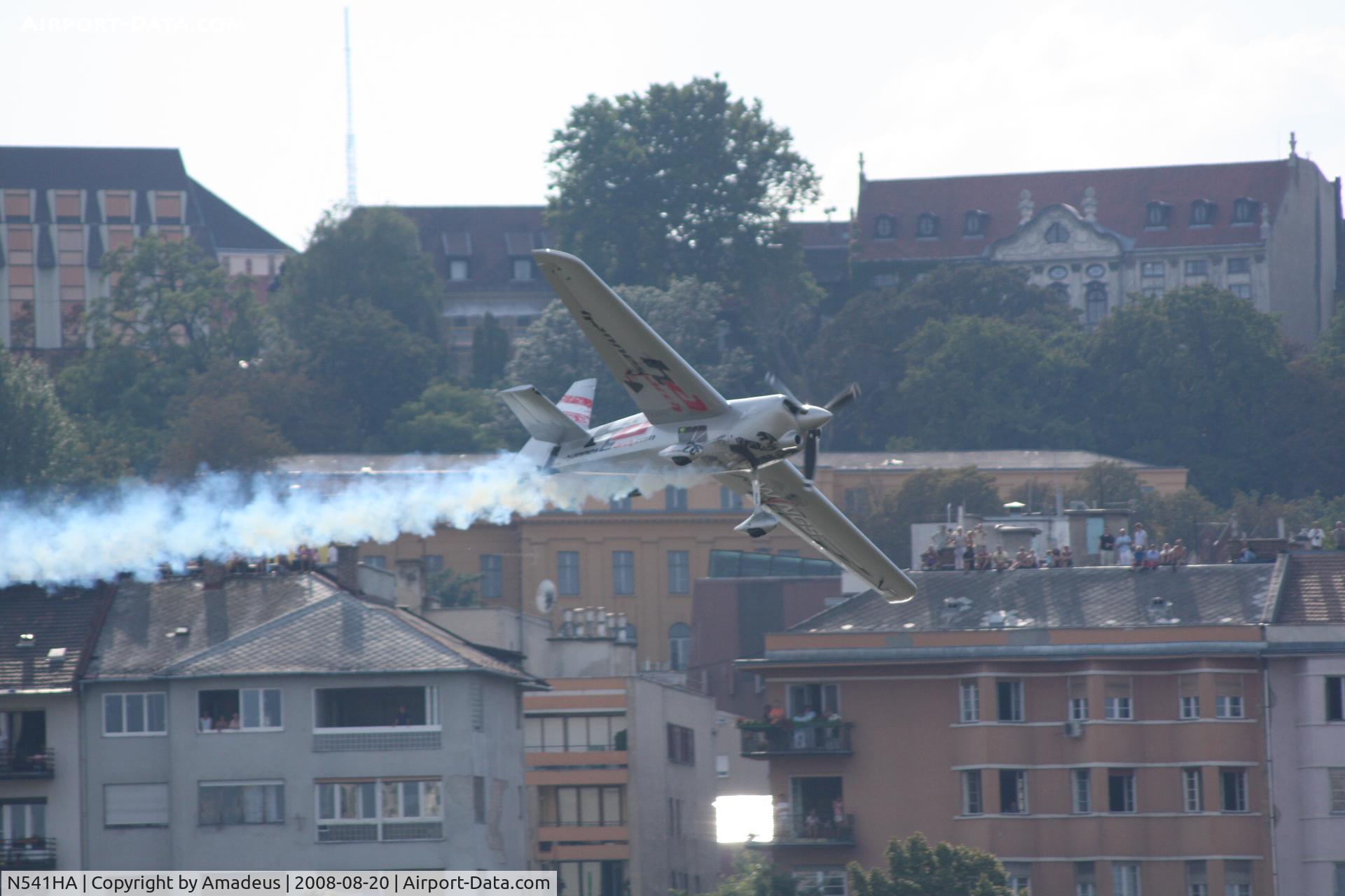 N541HA, 2008 Zivko Edge 540 C/N 0041A, @ Red Bull Air Race Budapest 2008