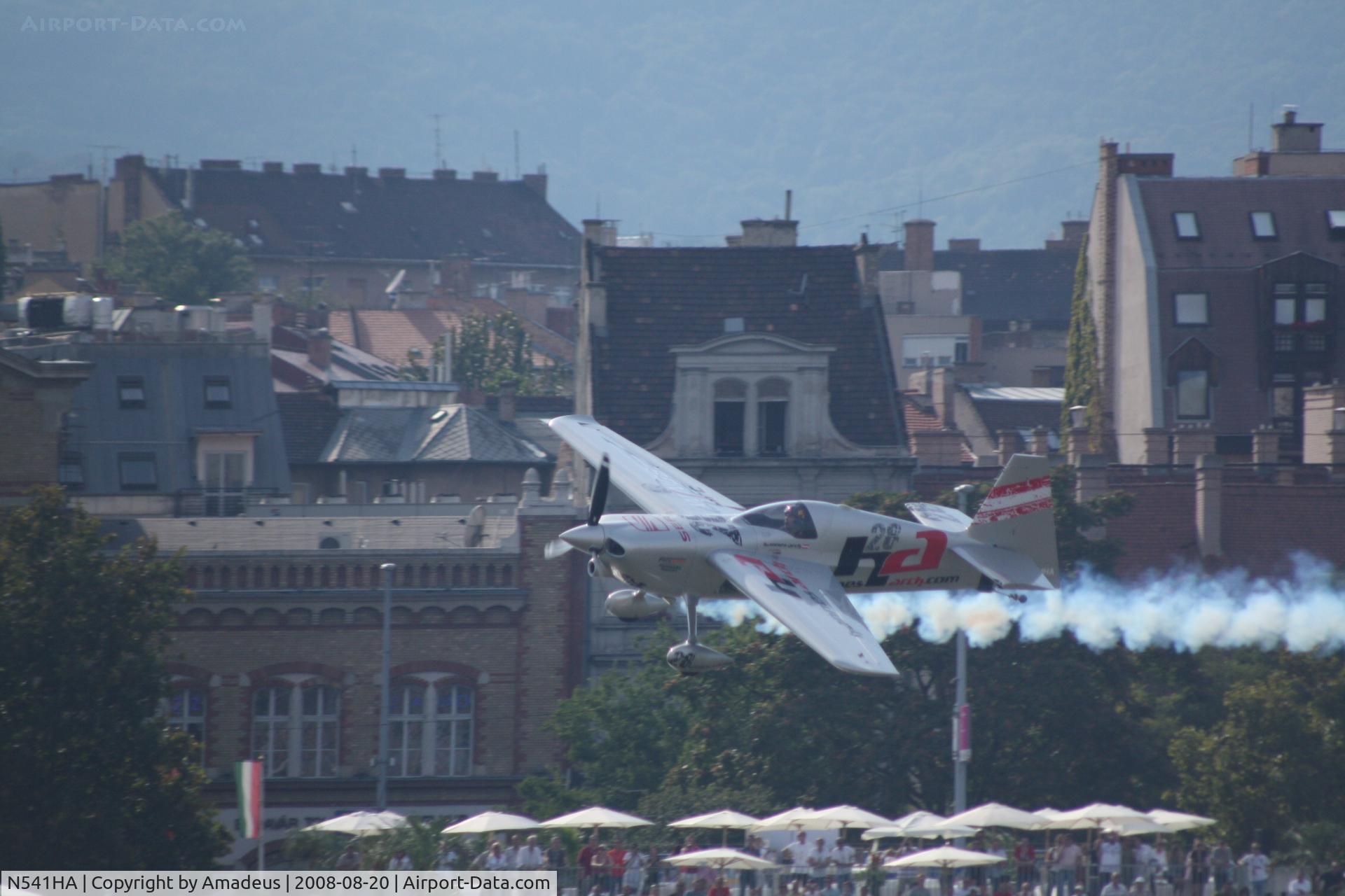 N541HA, 2008 Zivko Edge 540 C/N 0041A, @ Red Bull Air Race Budapest 2008
