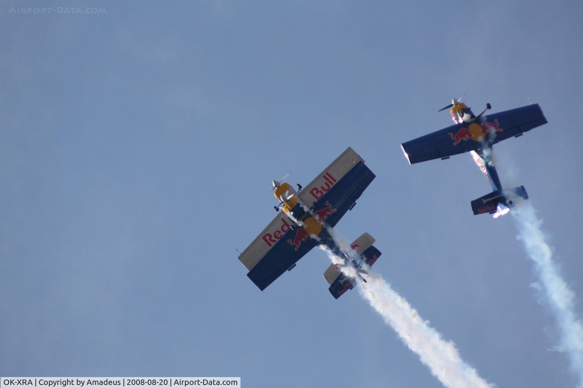 OK-XRA, Zlin Z-50LX C/N 0071, @ Red Bull Air Race Budapest 2008