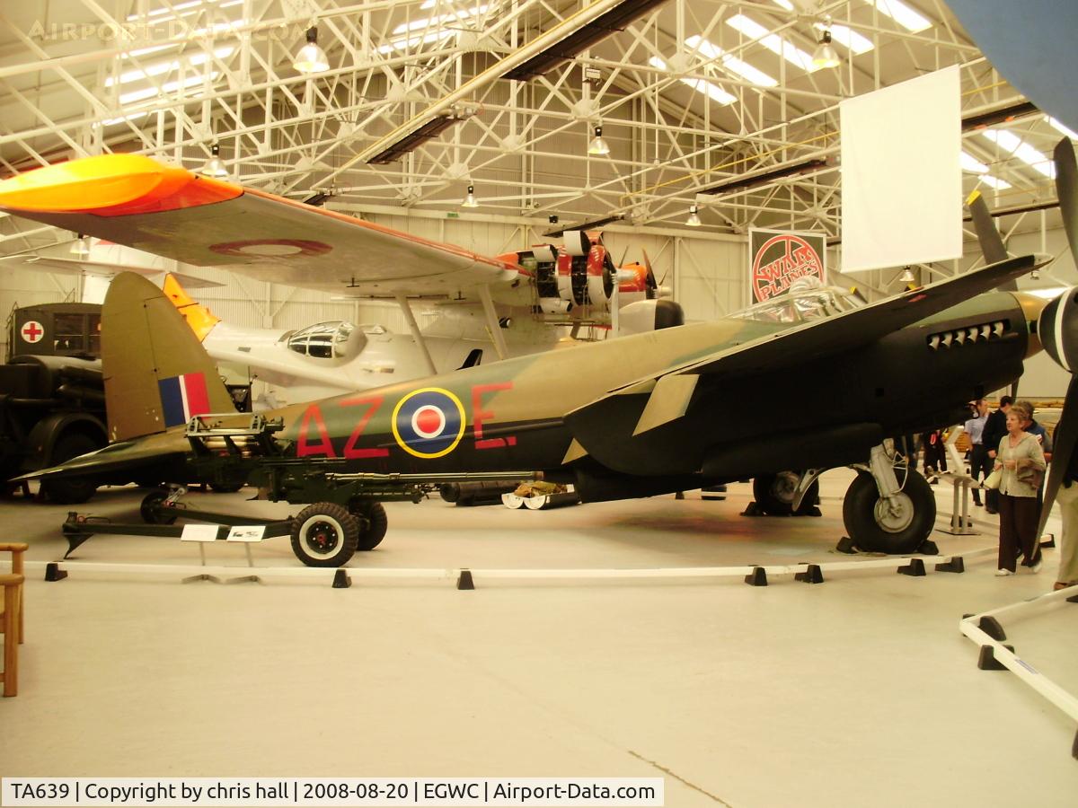 TA639, 1945 De Havilland DH-98 Mosquito TT.35 C/N Not found TA639, de Havilland Mosquito, RAF Museum