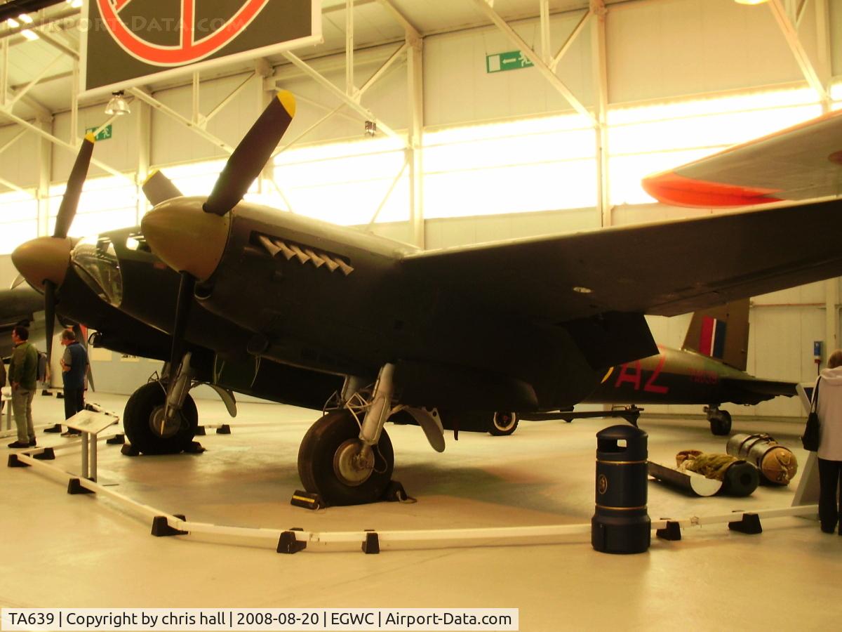 TA639, 1945 De Havilland DH-98 Mosquito TT.35 C/N Not found TA639, de Havilland Mosquito, RAF Museum