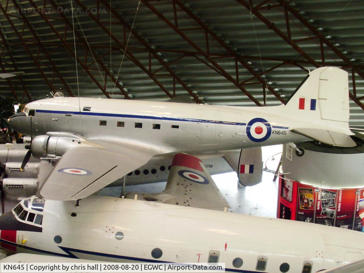 KN645, 1944 Douglas Dakota C.4 C/N 16587 / 33335, Royal Air Force Museum