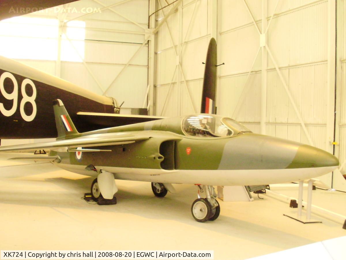 XK724, 1956 Folland Gnat F.1 (Fo-141) C/N FL2, Folland Gnat F1, RAF Museum