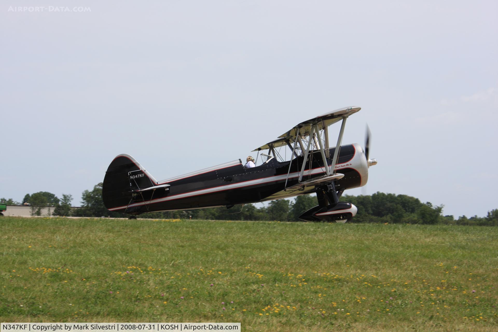 N347KF, 1943 Boeing B75N1 C/N 75-7424, Oshkosh 2008