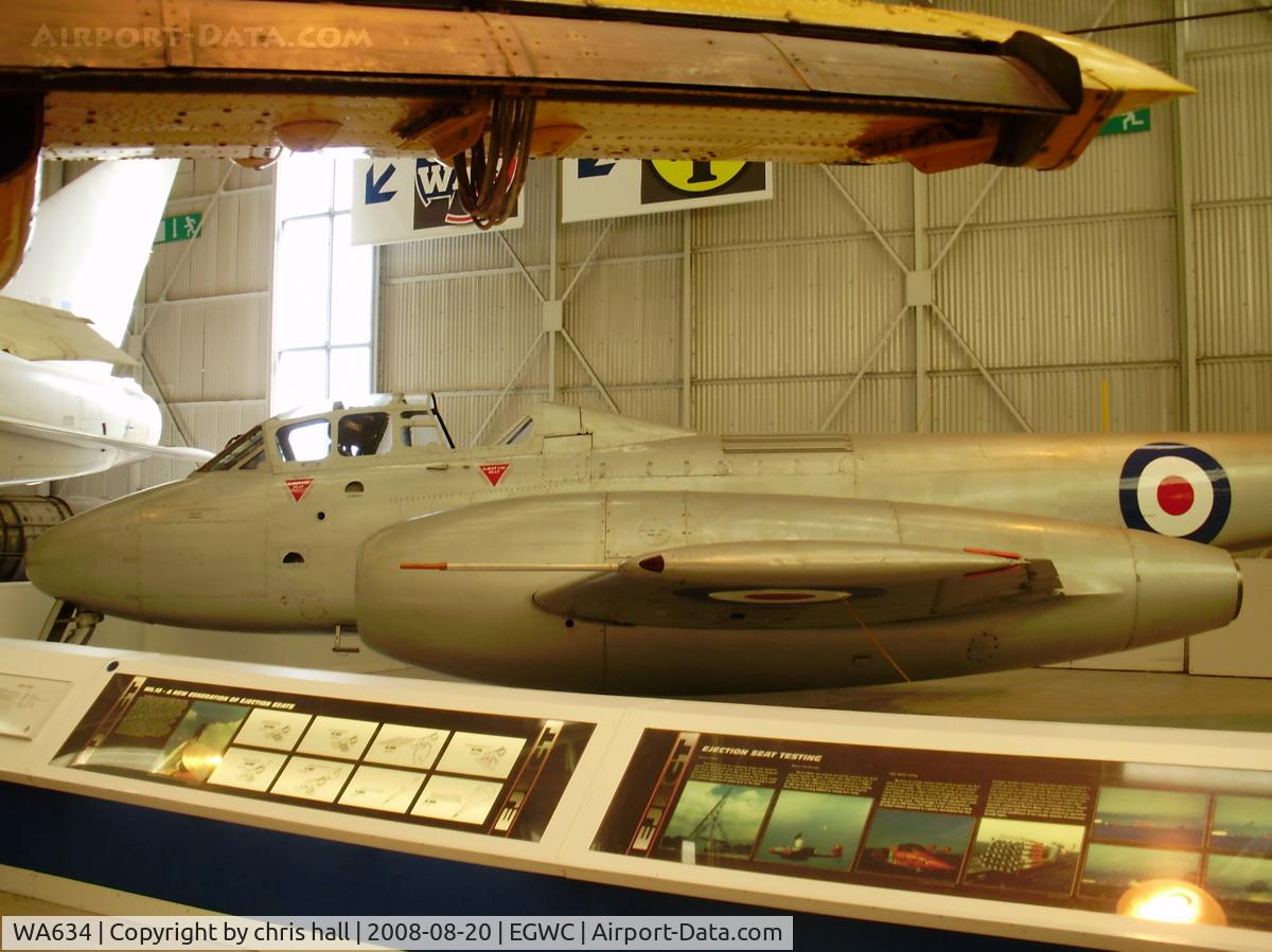 WA634, Gloster Meteor T.7 C/N Not found WA634, Royal Air Force Museum