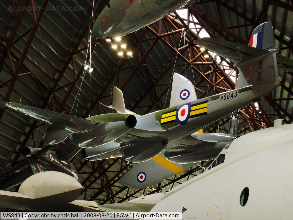 WS843, Gloster Meteor NF(T).14 C/N Not found WS843, Royal Air Force Museum