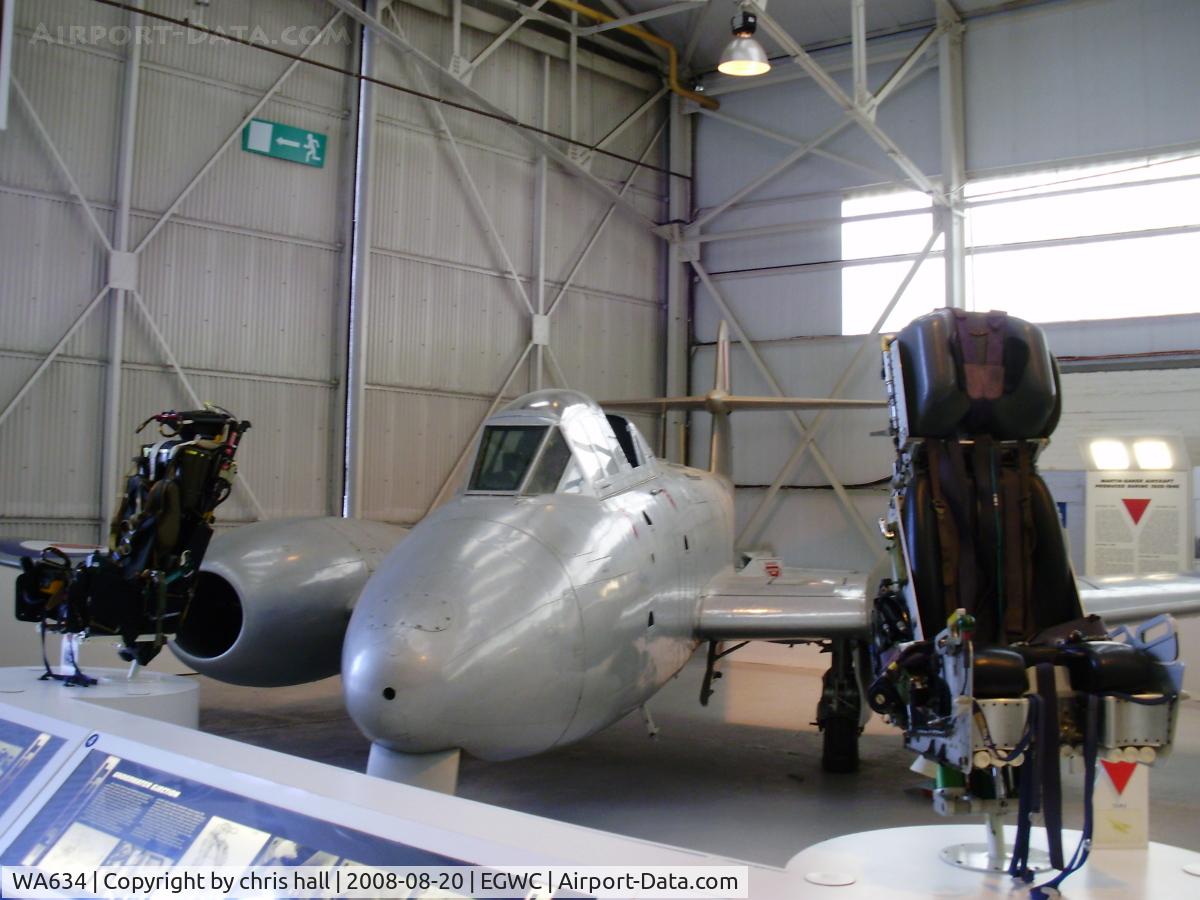 WA634, Gloster Meteor T.7 C/N Not found WA634, Royal Air Force Museum
