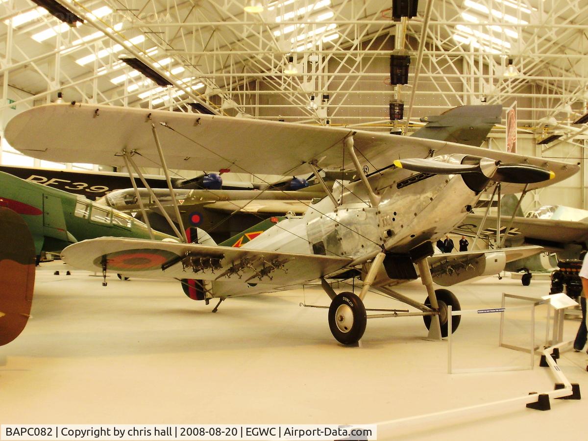 BAPC082, 1937 Hawker Afghan Hind C/N 41H/81899, RAF Museum, Cosford