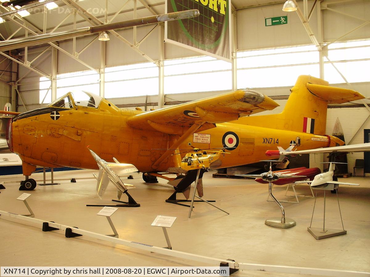 XN714, 1963 Hunting H.126 C/N H1-1, Royal Air Force Museum