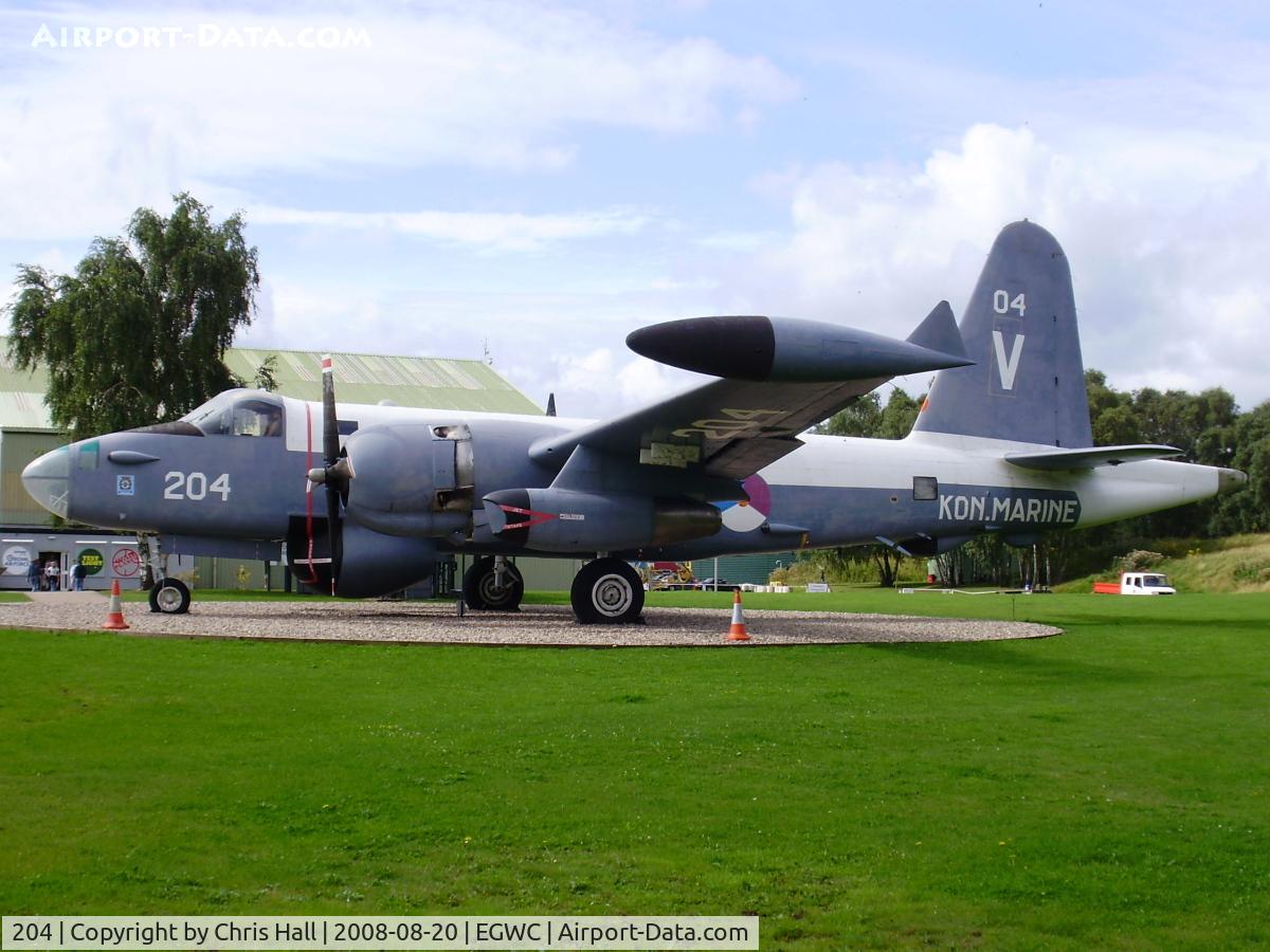 204, Lockheed SP-2H Neptune C/N 726-7251, Lockheed P-2H Neptune, RAF Museum