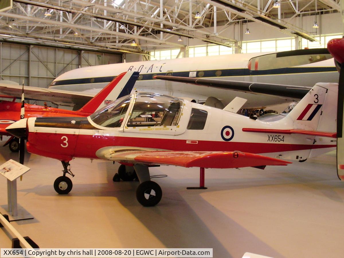 XX654, 1974 Scottish Aviation Bulldog T.1 C/N BH.120/312, Royal Air Force Museum
