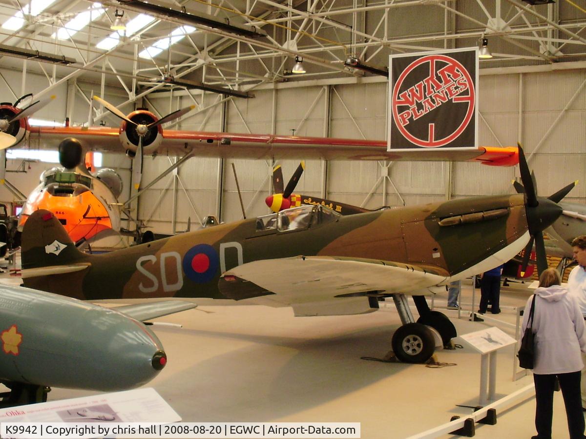 K9942, 1939 Supermarine Spitfire Mk IA C/N 6S/30225, Supermarine Spitfire IA