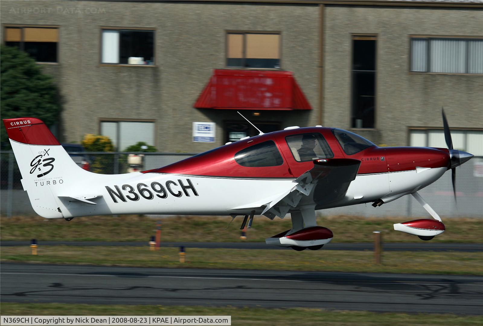 N369CH, 2007 Cirrus SR22 C/N 2665, 34R