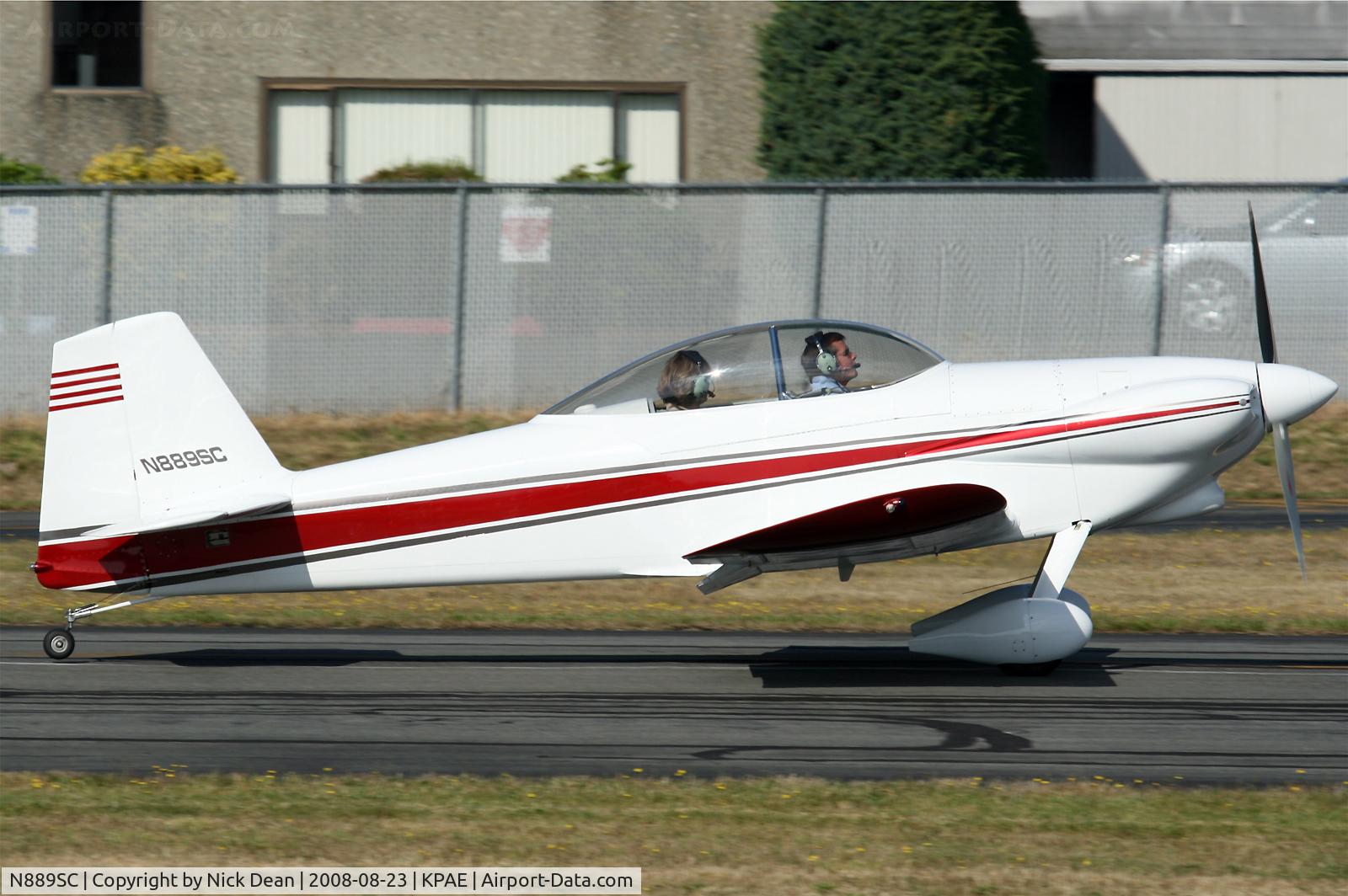 N889SC, 2005 Vans RV-4 C/N 2476, KPAE 34R