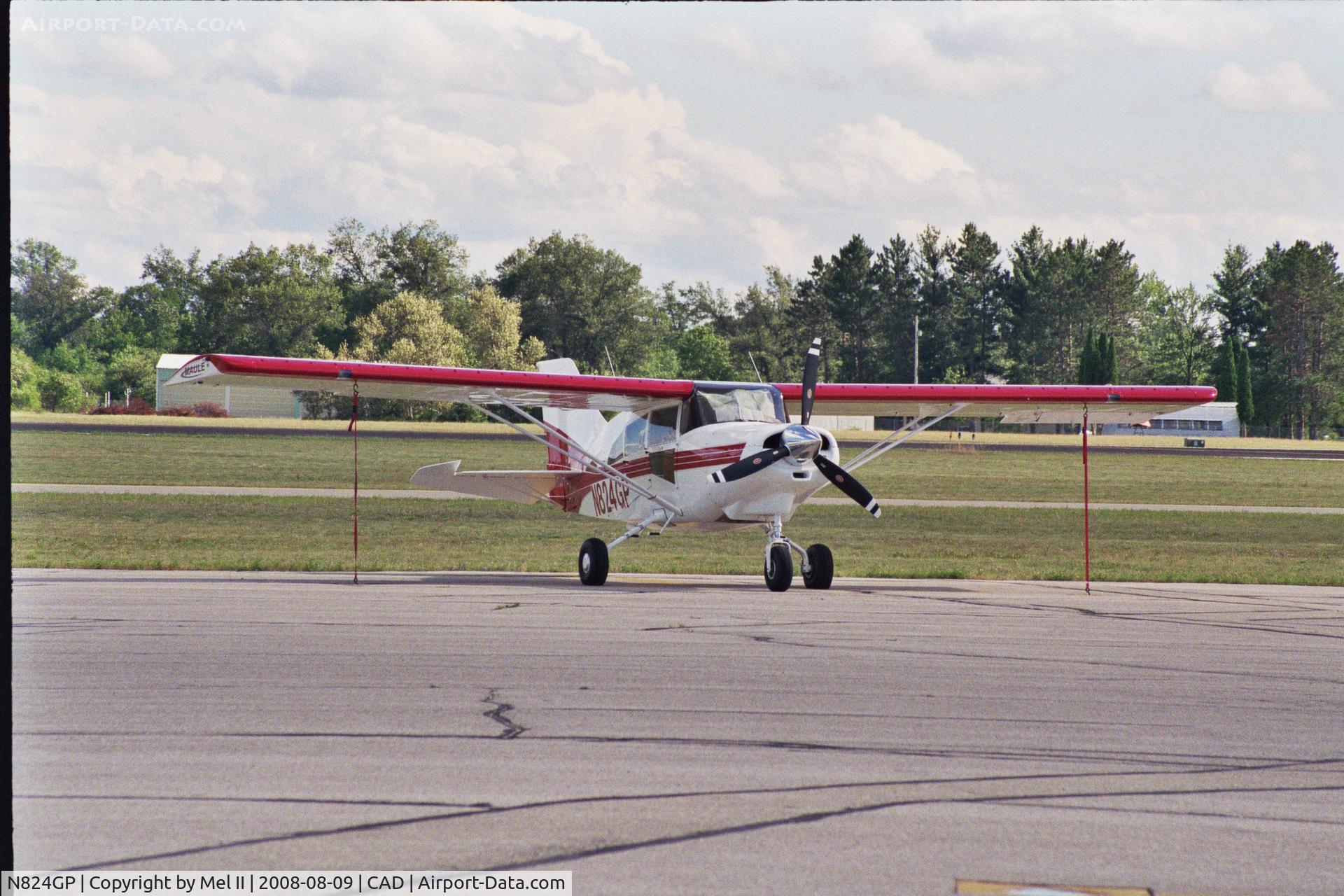N824GP, 2006 Maule MT-7-235 Super Rocket C/N 18093C, Parked @ Wexford County Airport (CAD)
