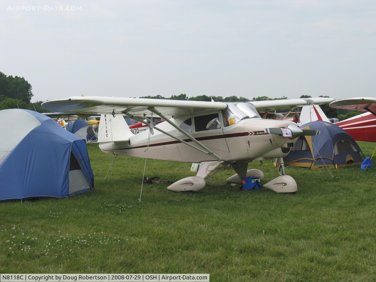 N8118C, 1954 Piper PA-22-135 Tri-Pacer C/N 22-2264, 1954 Piper PA-22-135 Tri-Pacer, Lycoming O-290-D2 135 Hp