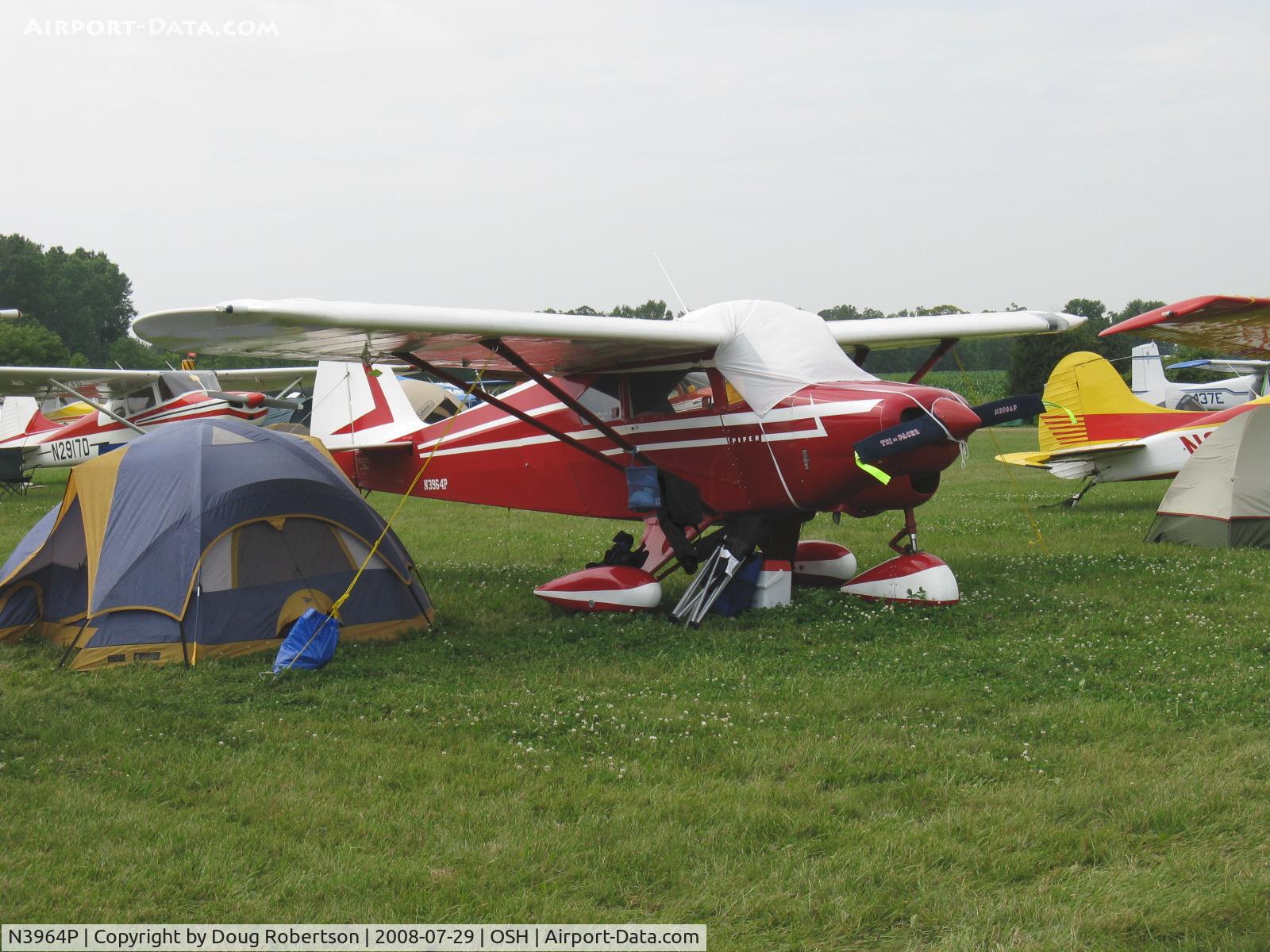 N3964P, 1956 Piper PA-22-150 C/N 22-3644, 1956 Piper PA-22-150 Tri-Pacer, Lycoming O-320 150 Hp