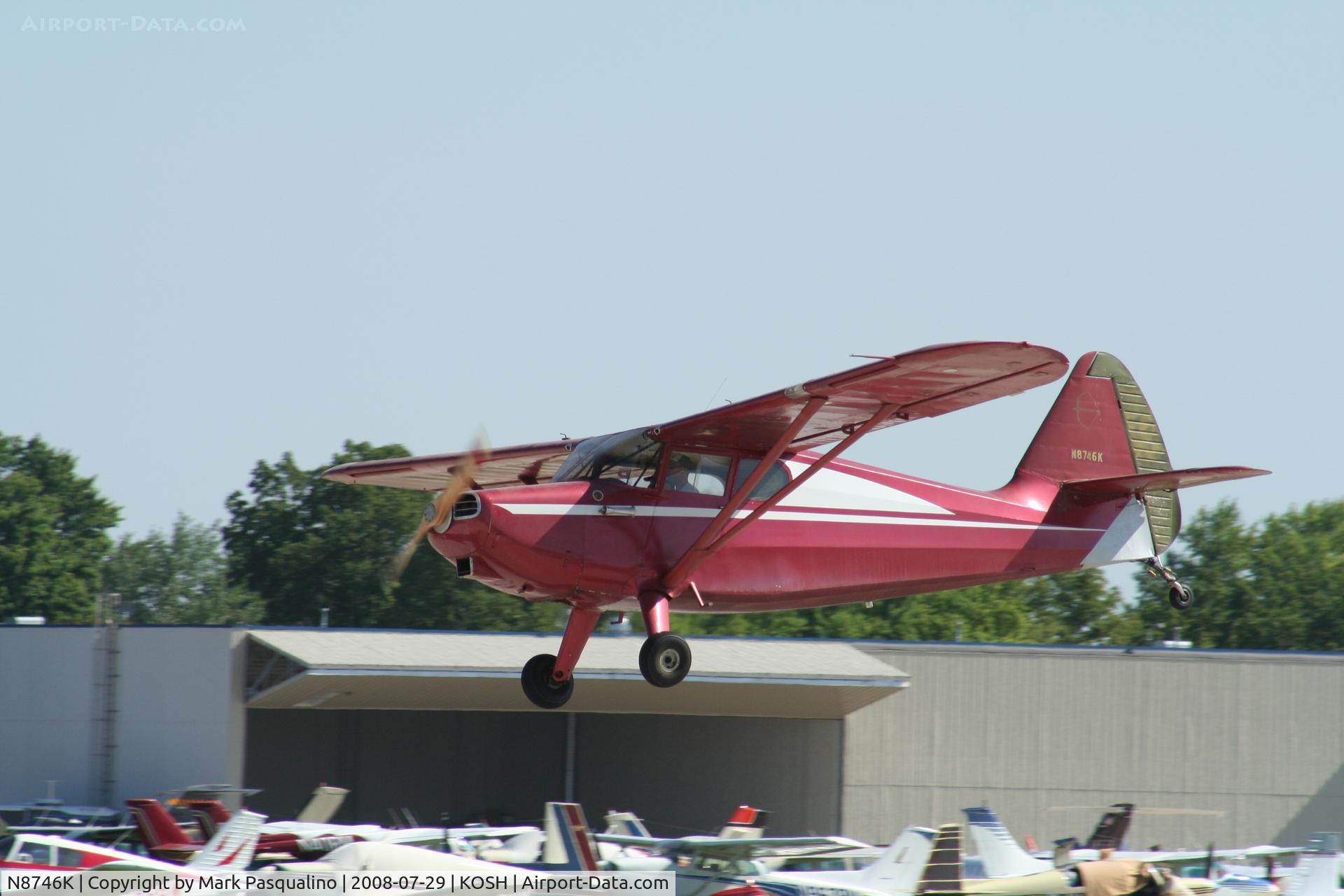 N8746K, 1947 Stinson 108-1 Voyager C/N 108-1746, Stinson 108-1