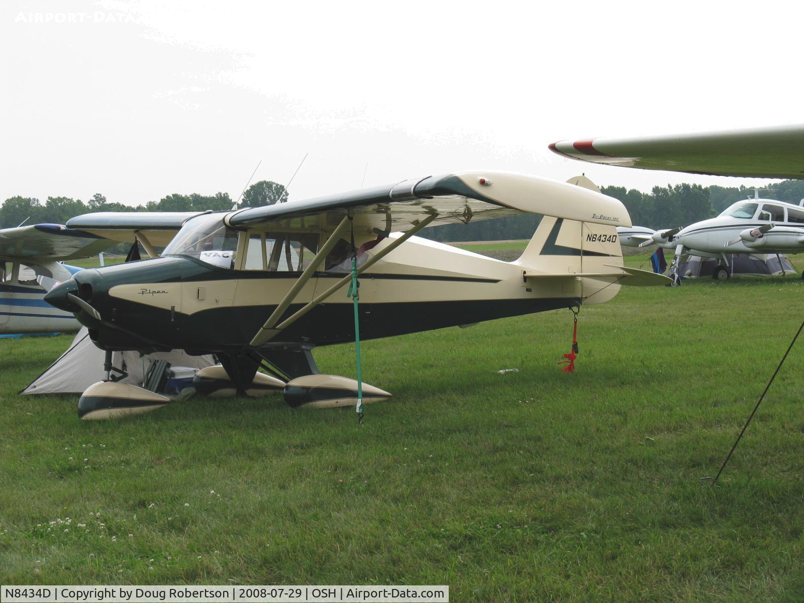 N8434D, 1957 Piper PA-22-160 Tri Pacer C/N 22-5689, 1957 Piper PA-22-160 Tri-Pacer, Lycoming O-320-B 160 Hp, Booster tips