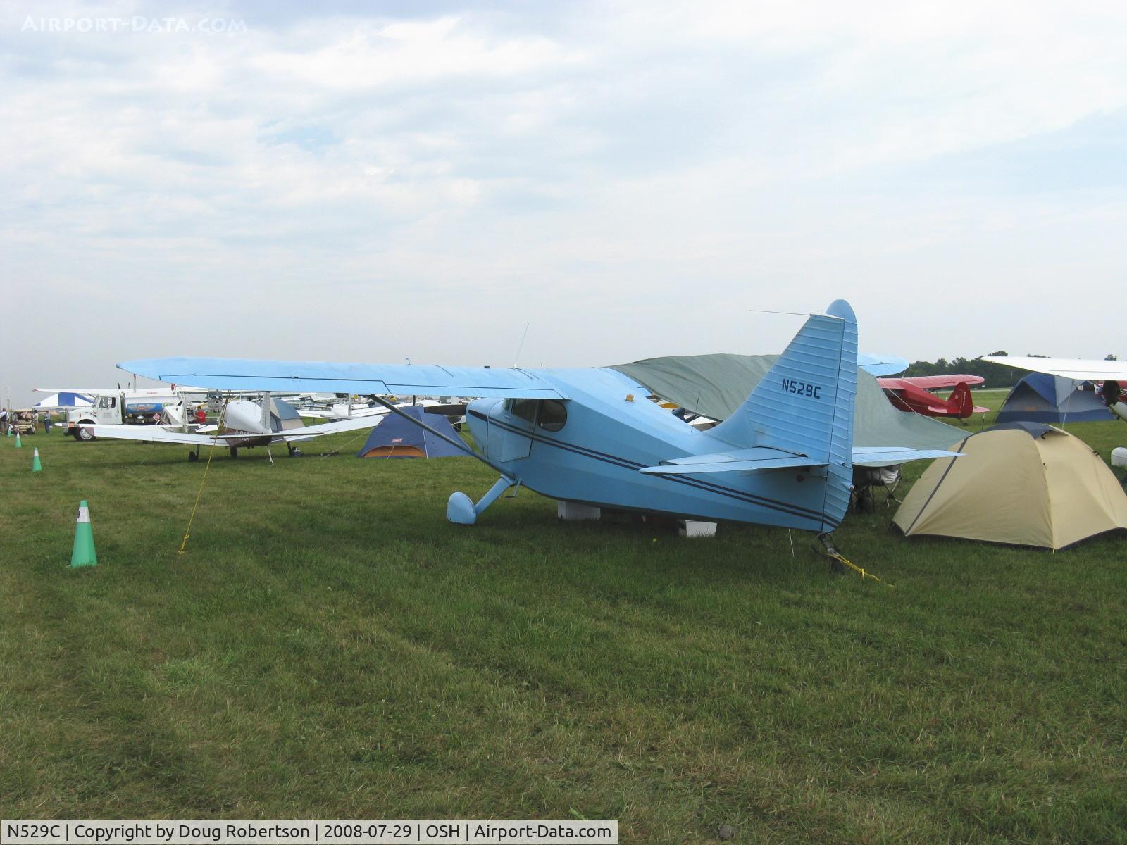 N529C, 1947 Stinson 108-3 Voyager C/N 108-3529, 1947 Stinson 108-3, Franklin 6A4165 165 Hp
