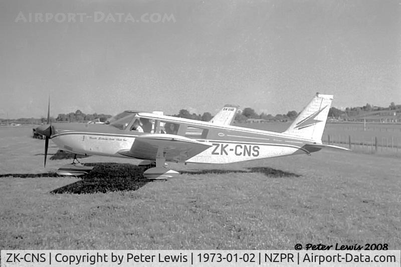 ZK-CNS, Piper PA-32-260 Cherokee Six C/N 32-686, F H Chittock & E F Potter, Gore